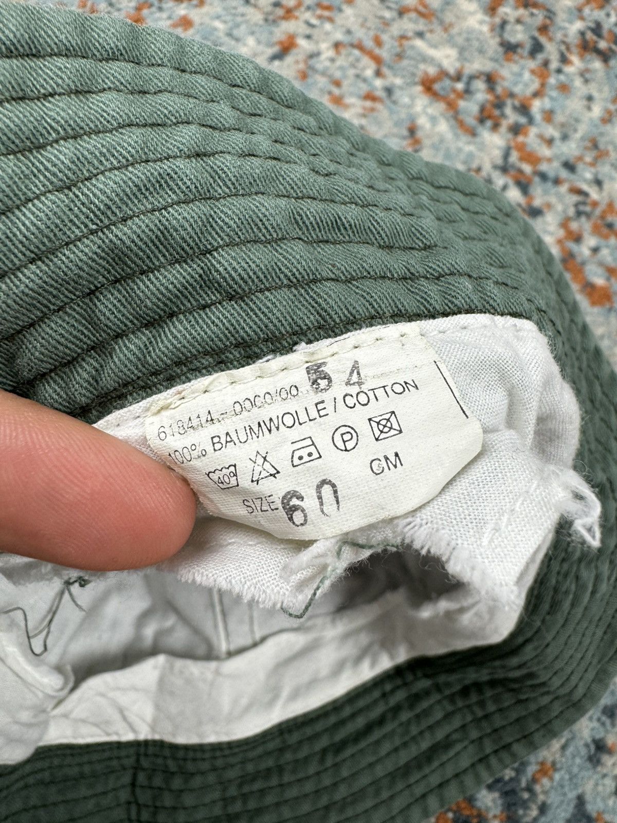 Vintage Vintage 90s Archival army cargo pocket bucket hat avantgarde Size ONE SIZE - 8 Thumbnail