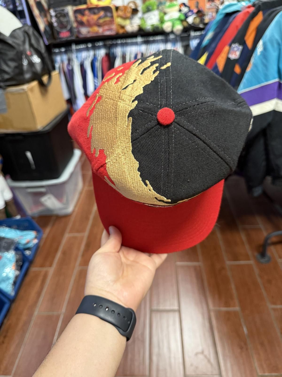 Logo Athletic 90's San Francisco Splash Snapback Vintage Hat Size ONE SIZE - 4 Thumbnail