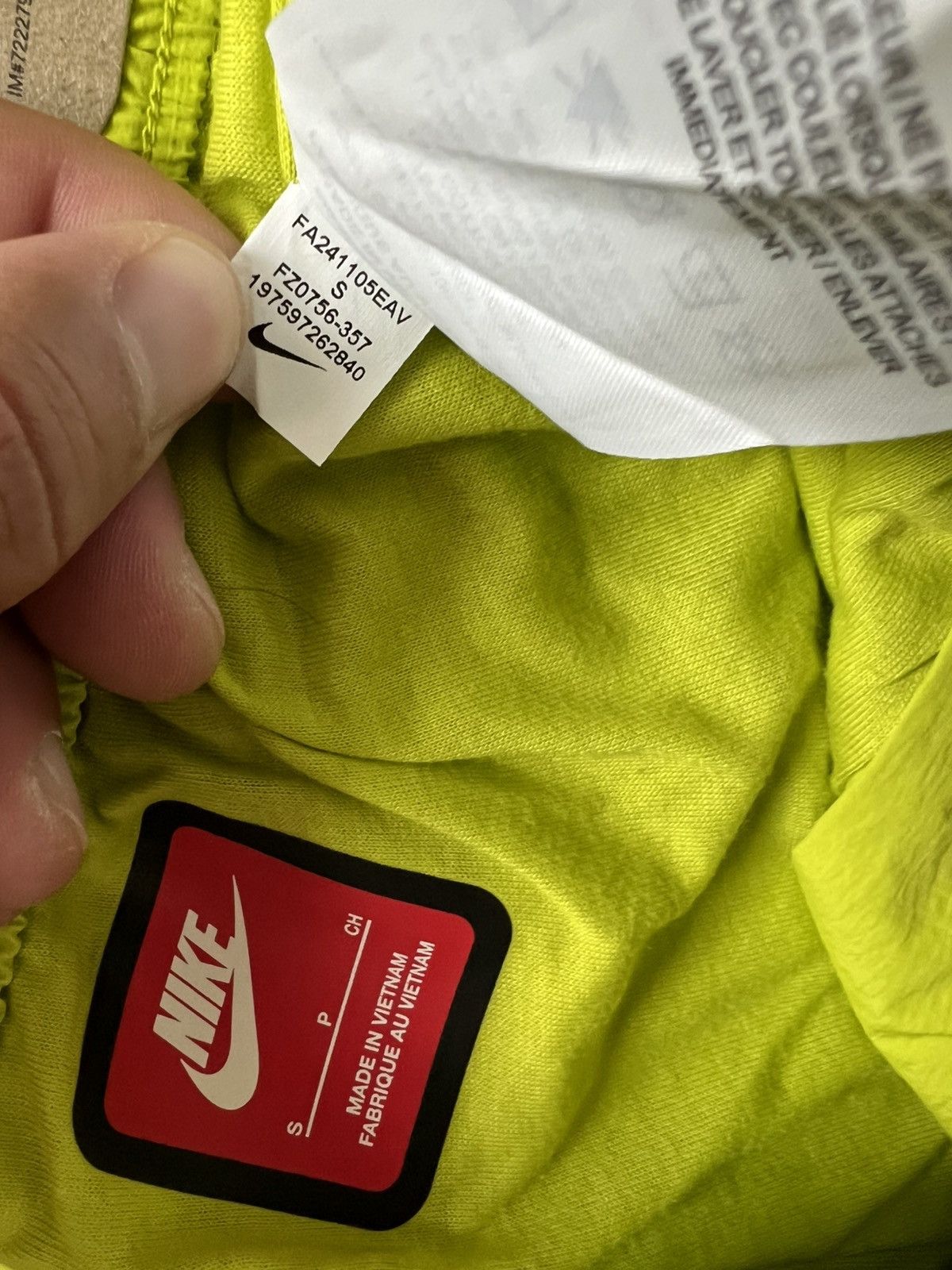 Nike Nike Mens Tech Pack Woven Cargo Pants Green Size US 28 / EU 44 - 13 Thumbnail
