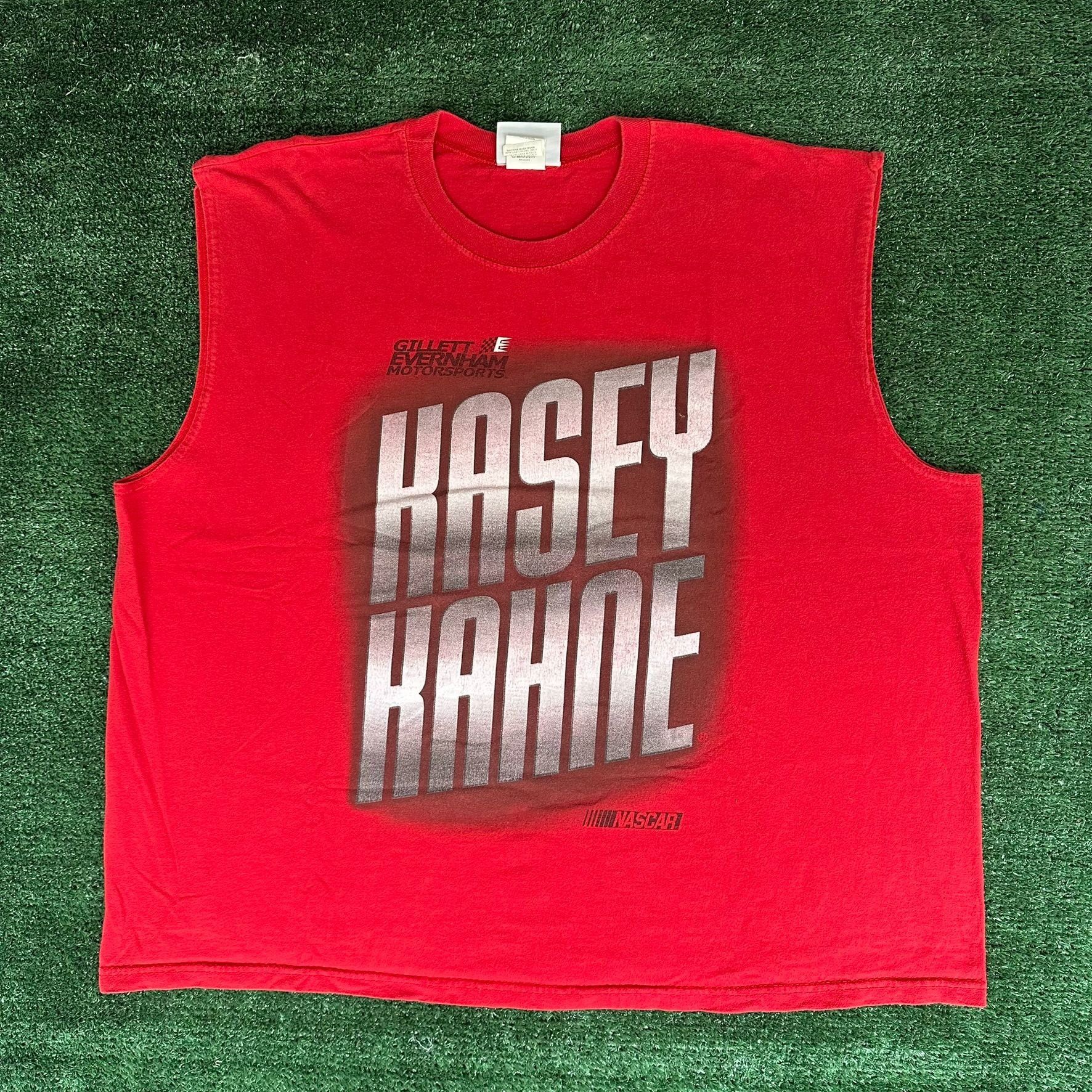 Winners Circle Vintage Y2K NASCAR Kasey Kahne Muscle T-Shirt Boxy Red 3XL R Size US XXL / EU 58 / 5 - 1 Thumbnail