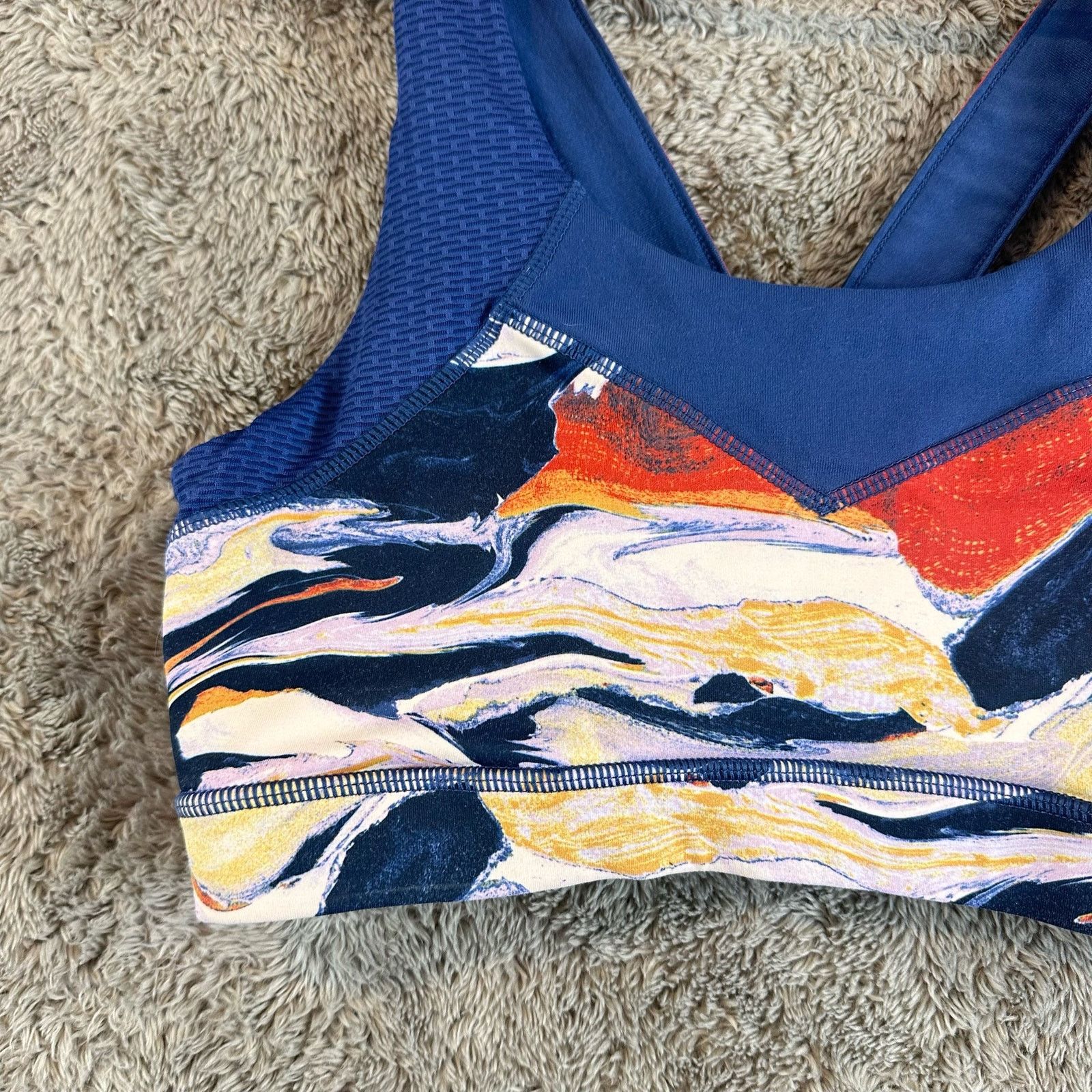 Other Cotton On Body Printed Sports Bra M Medium Yoga Pilates Size M / US 6-8 / IT 42-44 - 3 Thumbnail