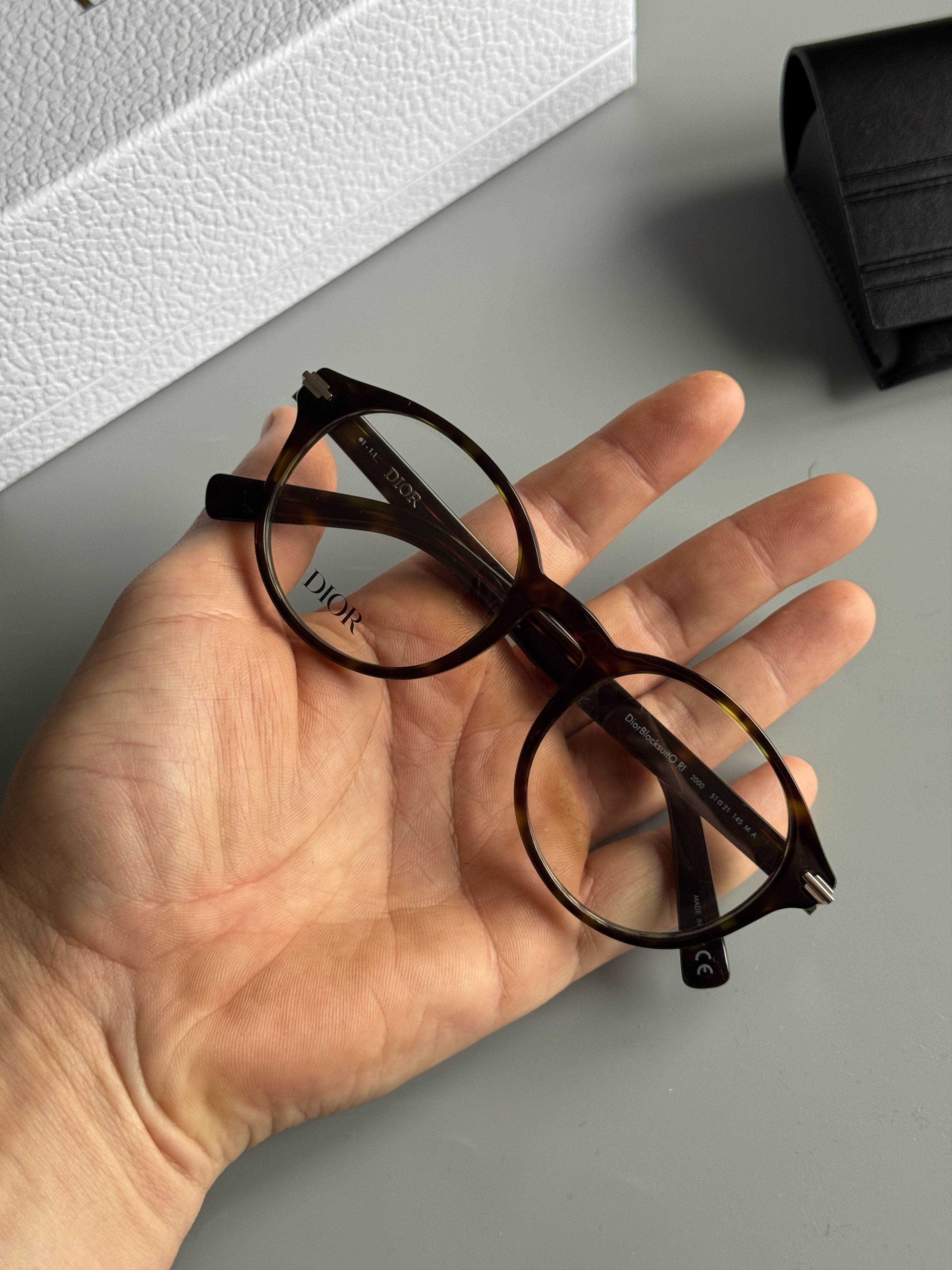 Christian Dior Monsieur × Dior Dior BlackSuit Glasses Size ONE SIZE - 3 Thumbnail