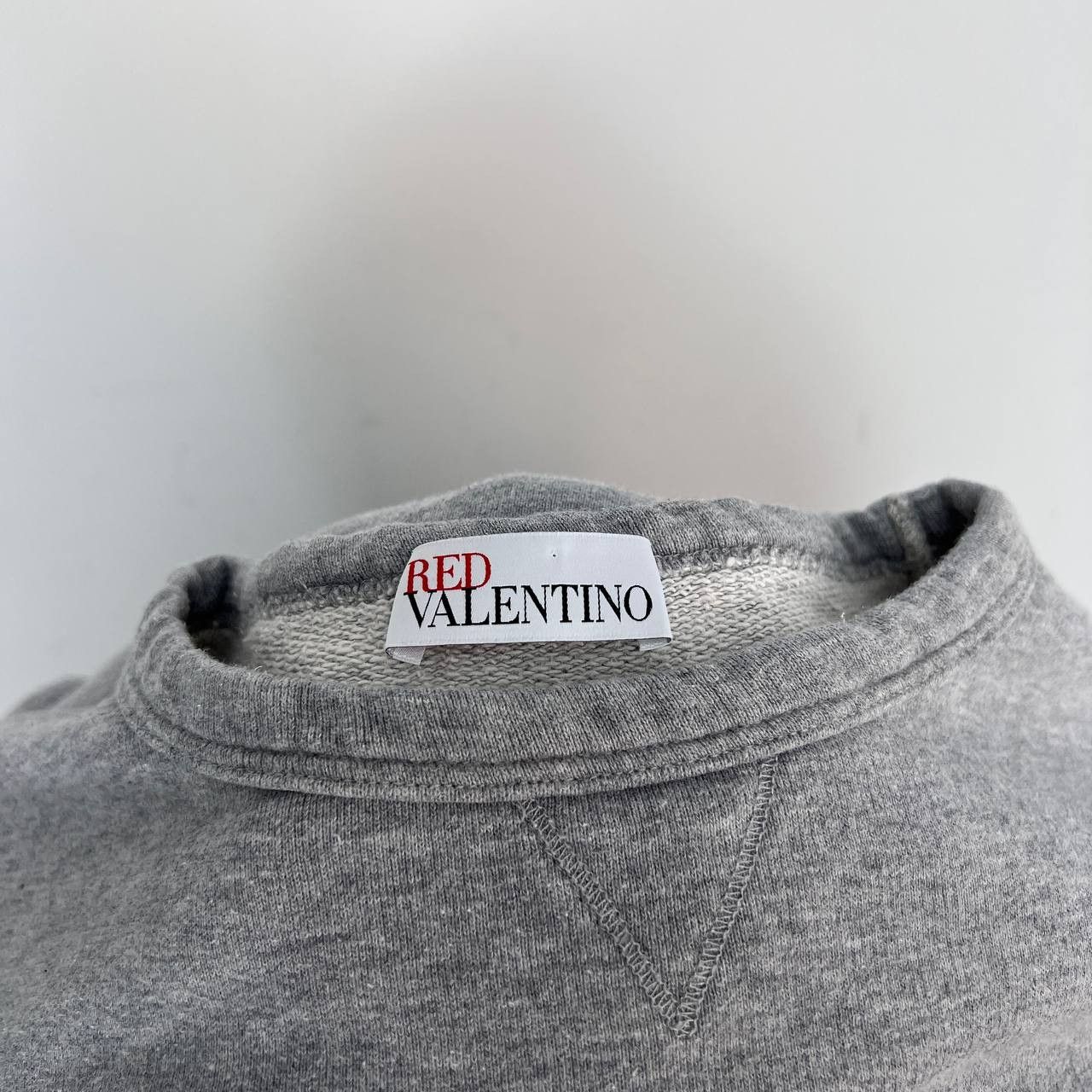 RED Valentino RED Valentino Grey Crown Print Sweatshirt #PRINCESS Graphic Size XS / US 0-2 / IT 36-38 - 9 Thumbnail