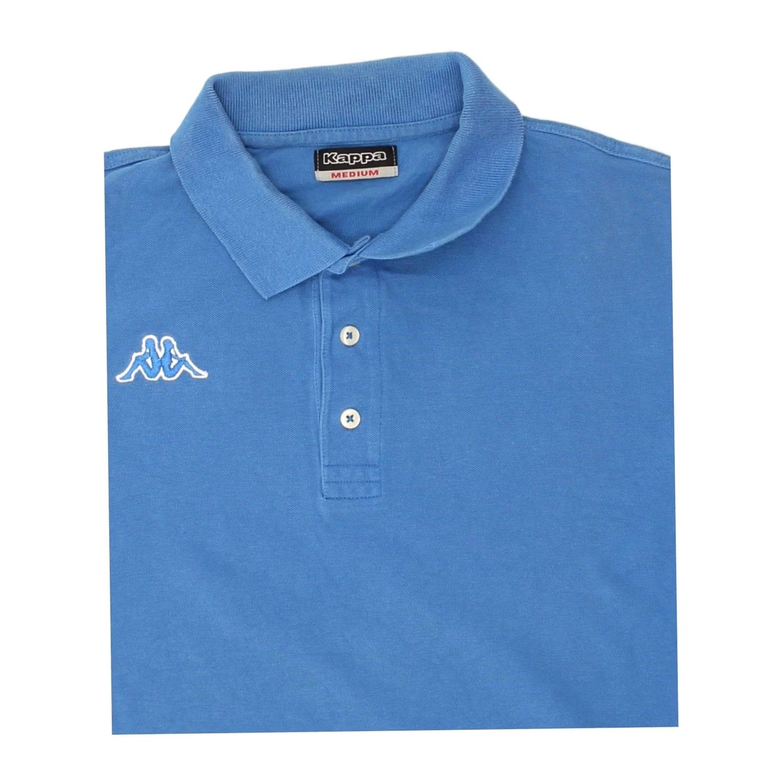 Kappa KAPPA Mens Polo Shirt Medium Blue Cotton BJ24 Size US M / EU 48-50 / 2 - 3 Thumbnail