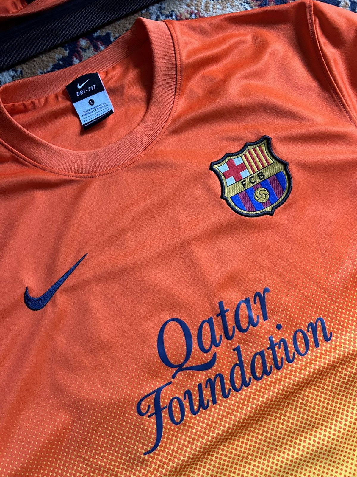 Nike Barcelona Messi #10 Nike 2012/13 away jersey Size US L / EU 52-54 / 3 - 3 Thumbnail