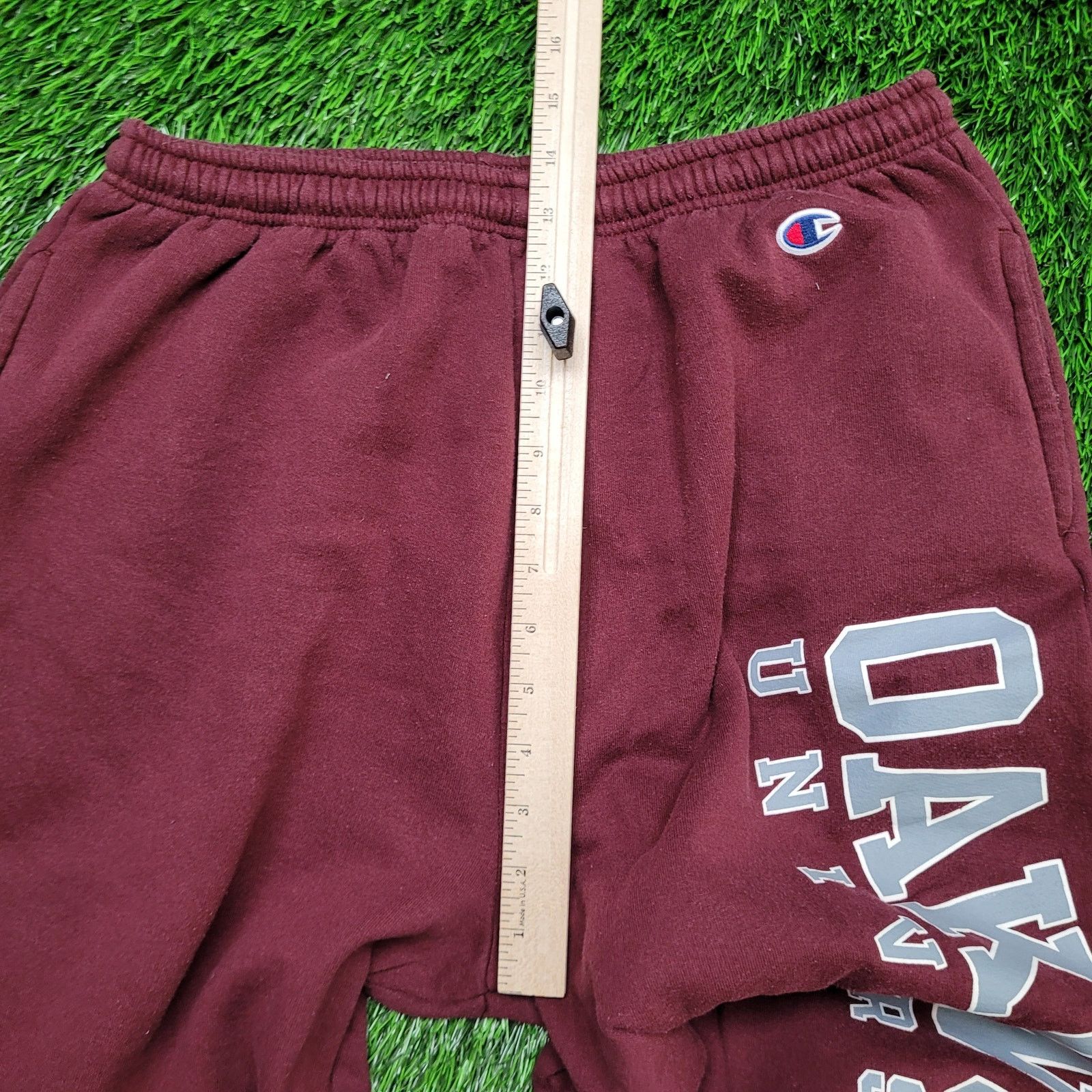 Champion VTG Y2K Champion HBCU Oakwood University Sweatpants Medium Size US 30 / EU 46 - 9 Thumbnail