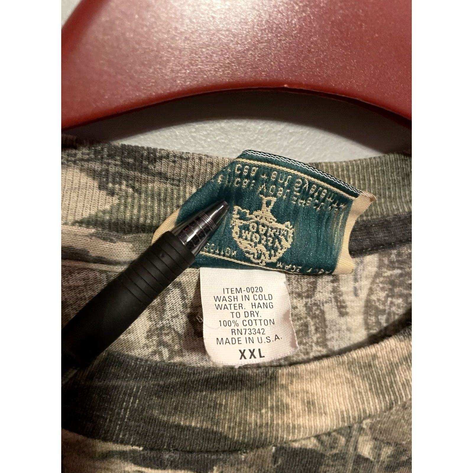 Vintage VINTAGE Mossy Oak BreakUp Camo Long Sleeve T-Shirt Mens 2XL Made In USA Size US XXL / EU 58 / 5 - 4 Thumbnail