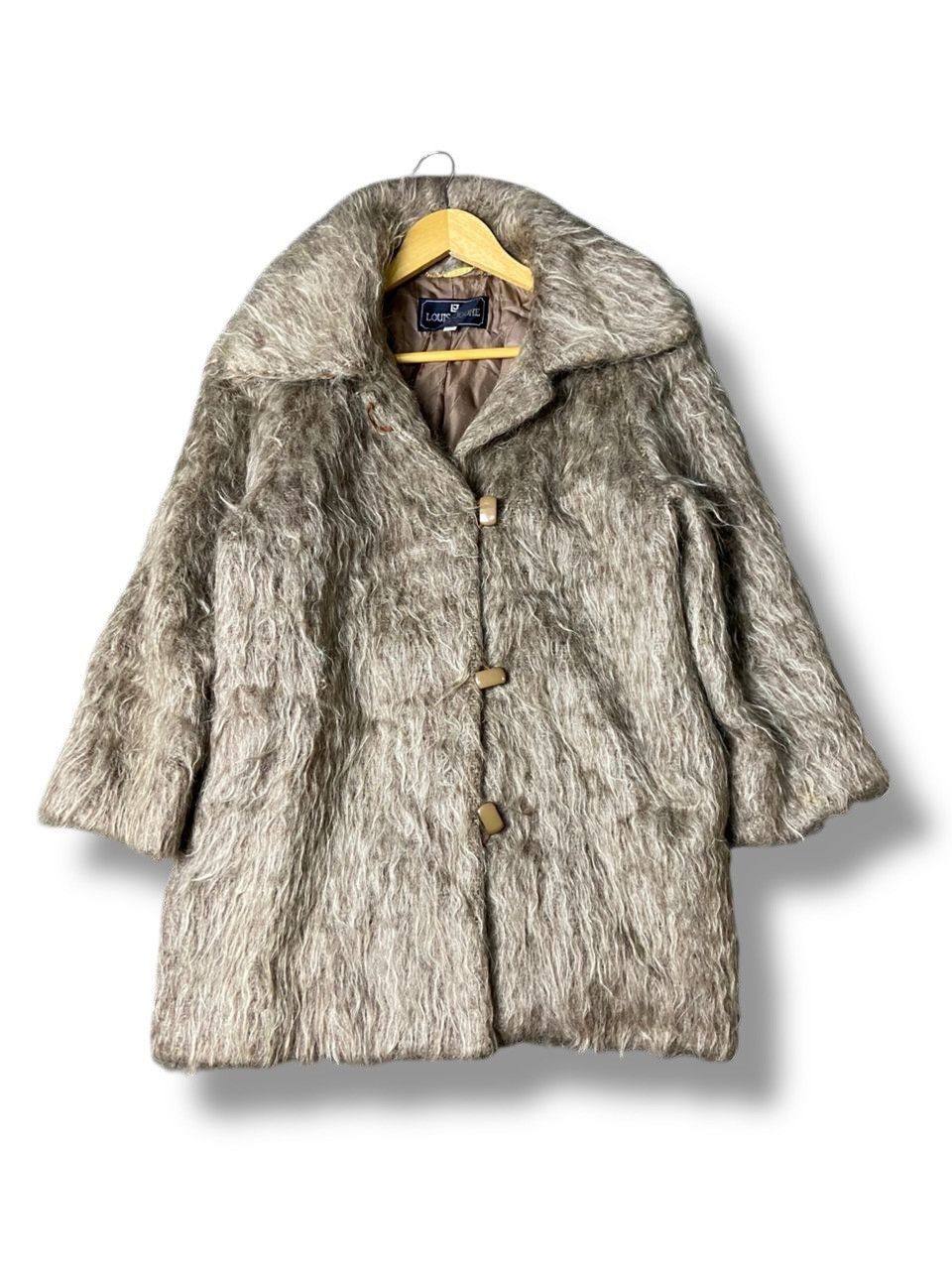 Japanese Brand Vintage Louis Joone Faux Fur Jacket (151) Size US XXS / EU 40 - 1 Thumbnail