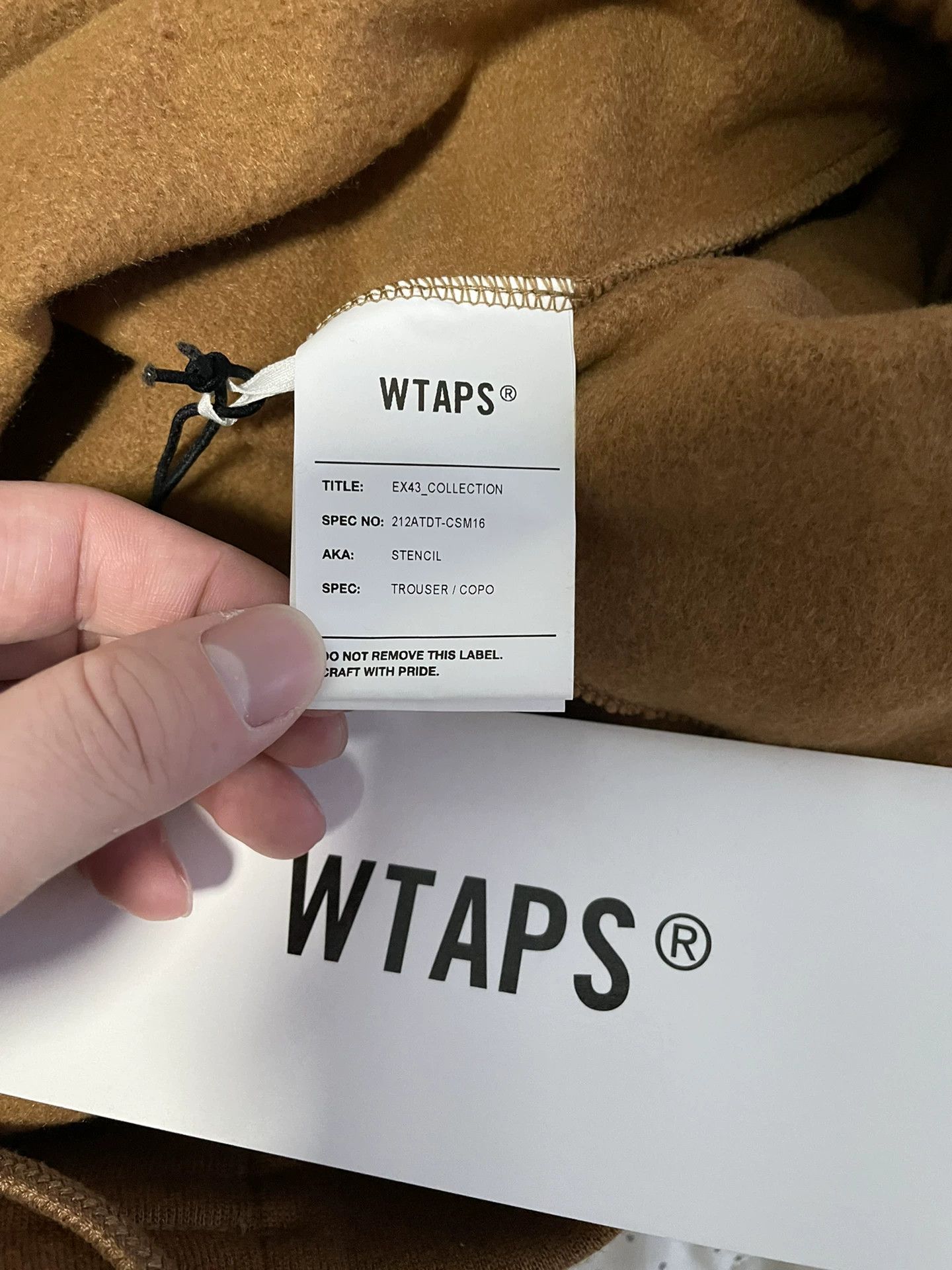 Wtaps WTAPS 21AW Stencil Trouser wtvua Print Brown L Size US 34 / EU 50 - 6 Thumbnail