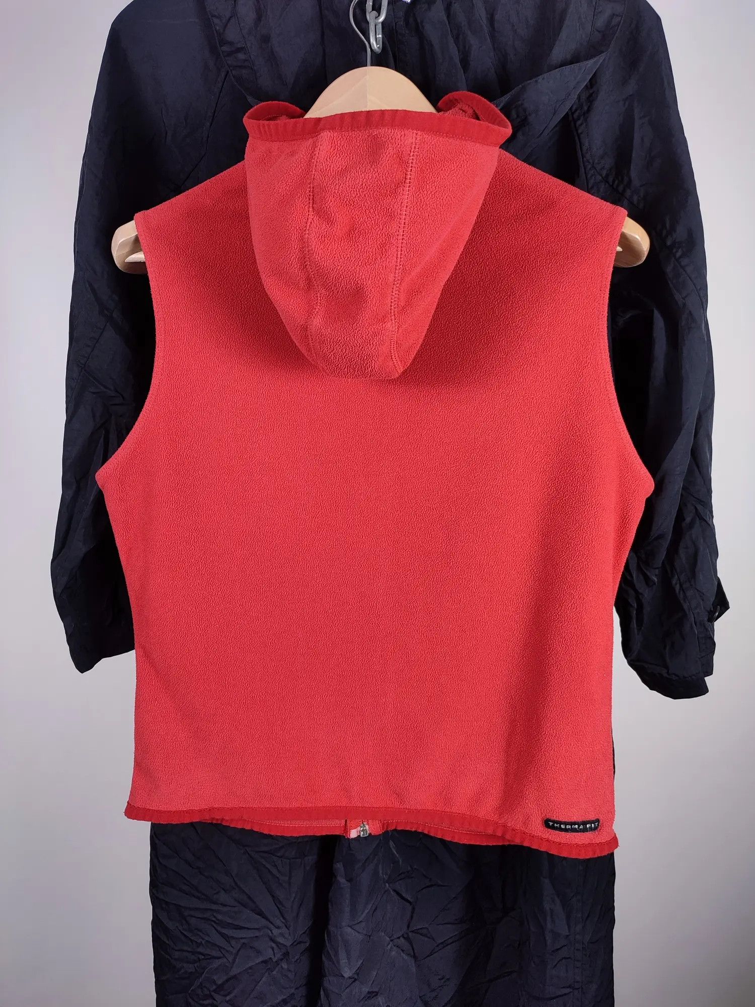 Nike × Vintage Vintage Nike Fleece Thermal Hood jacket Size US M / EU 48-50 / 2 - 5 Thumbnail