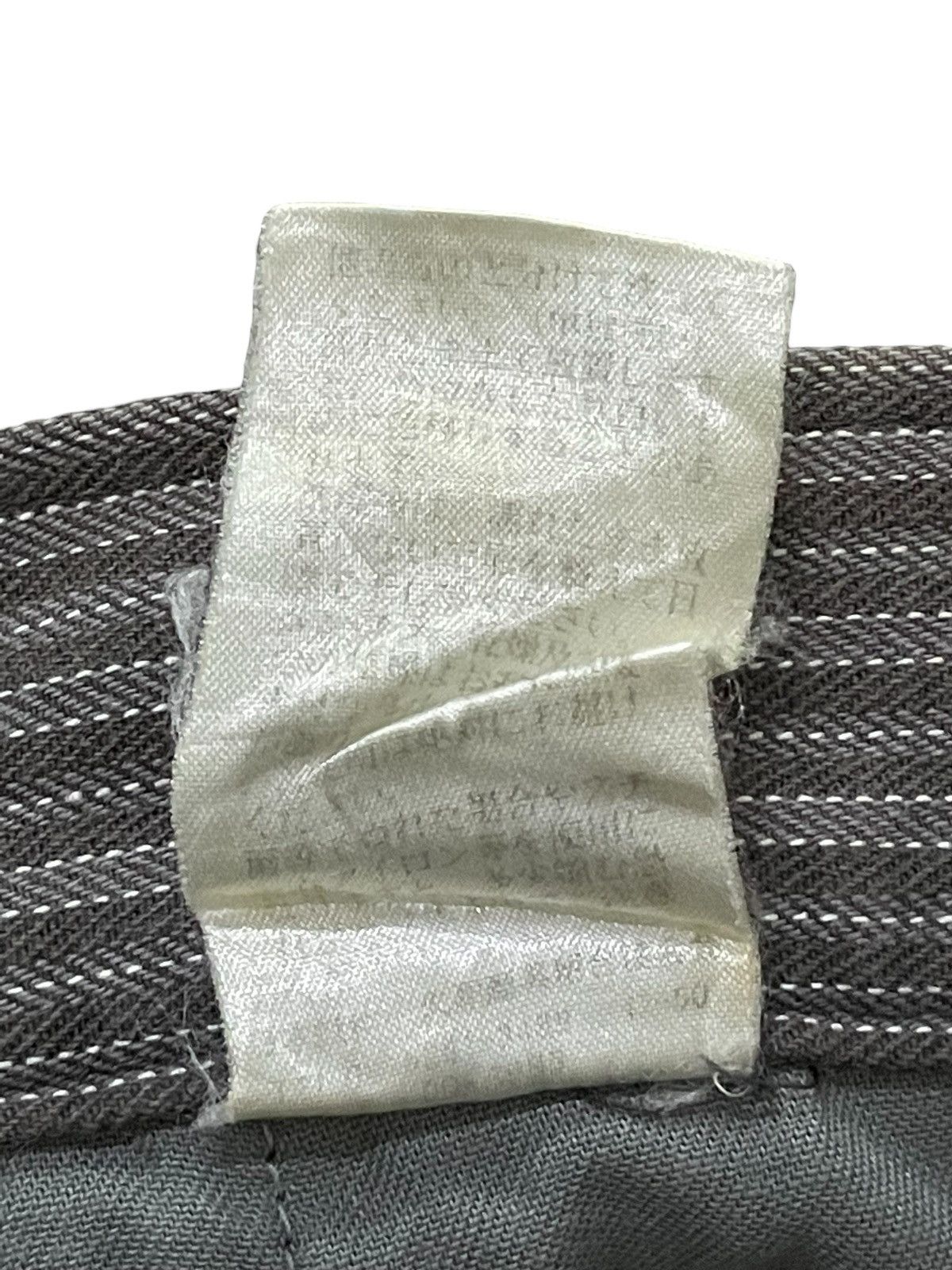 Japanese Brand Icca Japan Herringbone Striped MultiPocket Loose Cargo Pants Size US 31 - 18 Thumbnail