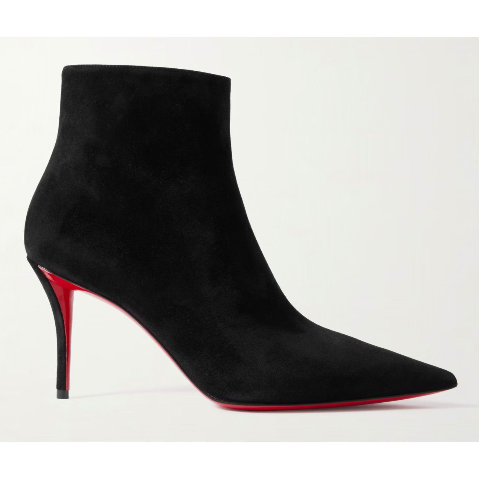Christian Louboutin Christian Louboutin So Apostropha Booty 80 Black Suede Size US 6 / IT 36 - 5 Thumbnail