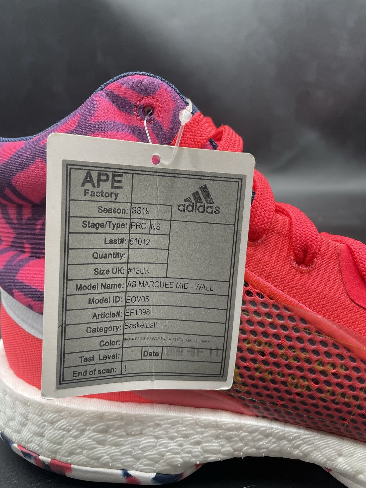 Adidas Adidas Marquee Boost John Wall PE Promo Sample sz 13.5 Size US 13 / EU 46 - 7 Thumbnail