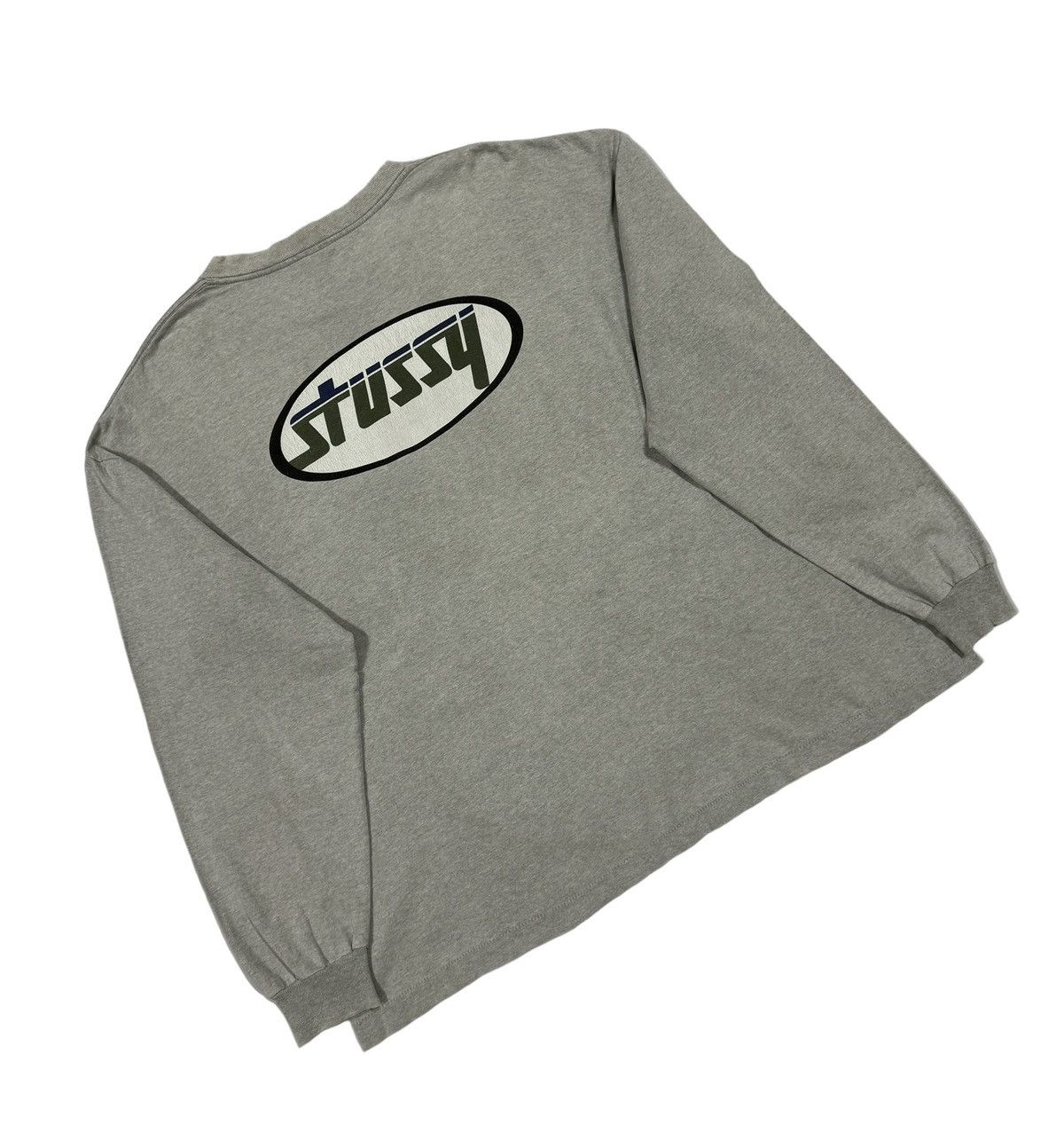 Stussy Vtg🔥90’s Stussy Oval Centre Single Longsleeve Tee Size US XL / EU 56 / 4 - 10 Thumbnail
