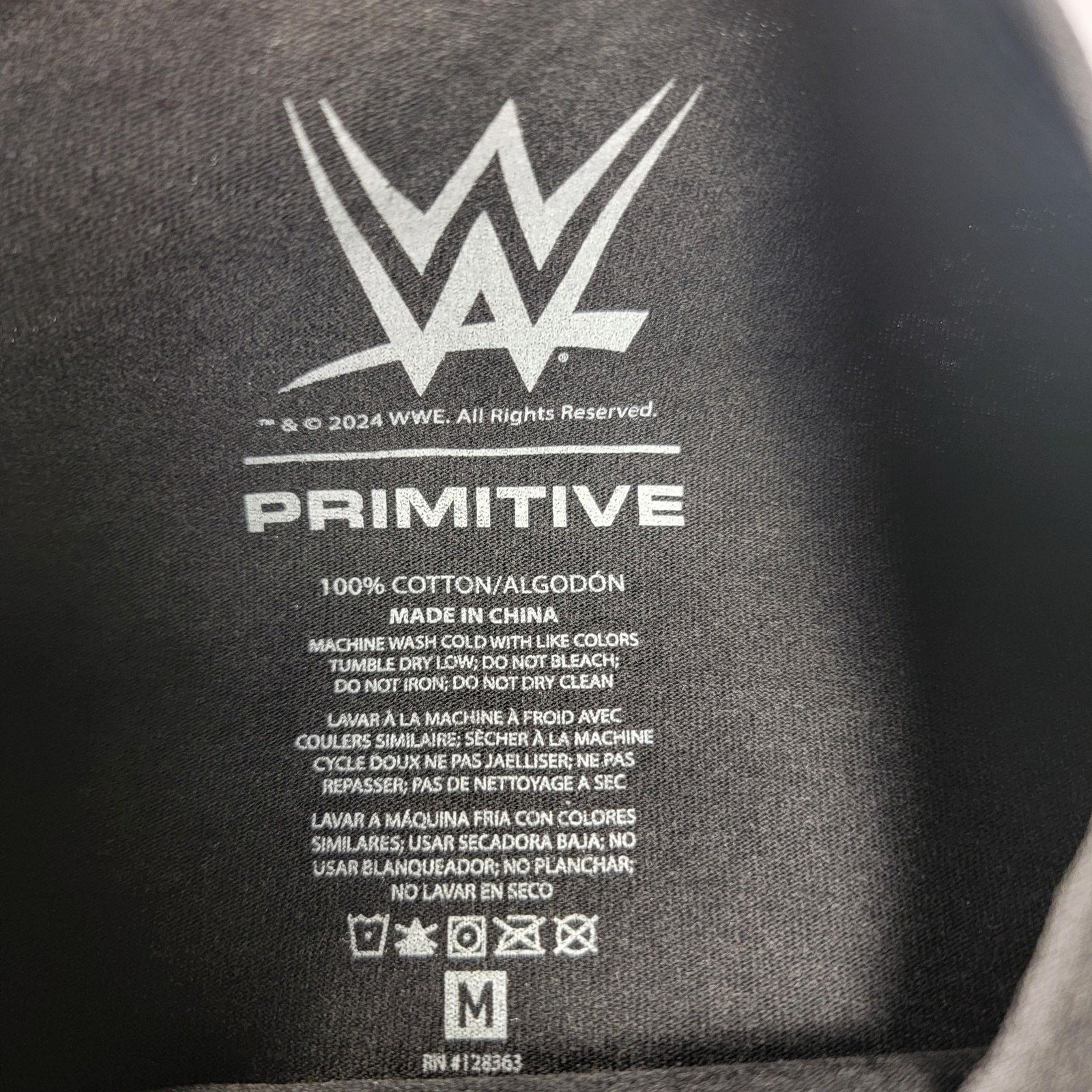 Primitive WWE Mens Med Eddie Guerrero Primitive Wrestling T-Shirt 1032 Size US M / EU 48-50 / 2 - 3 Thumbnail