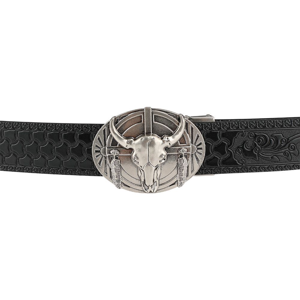Designer Vintage Vintage Belt Riveted Belts Menswear Accessories Size ONE SIZE - 4 Thumbnail
