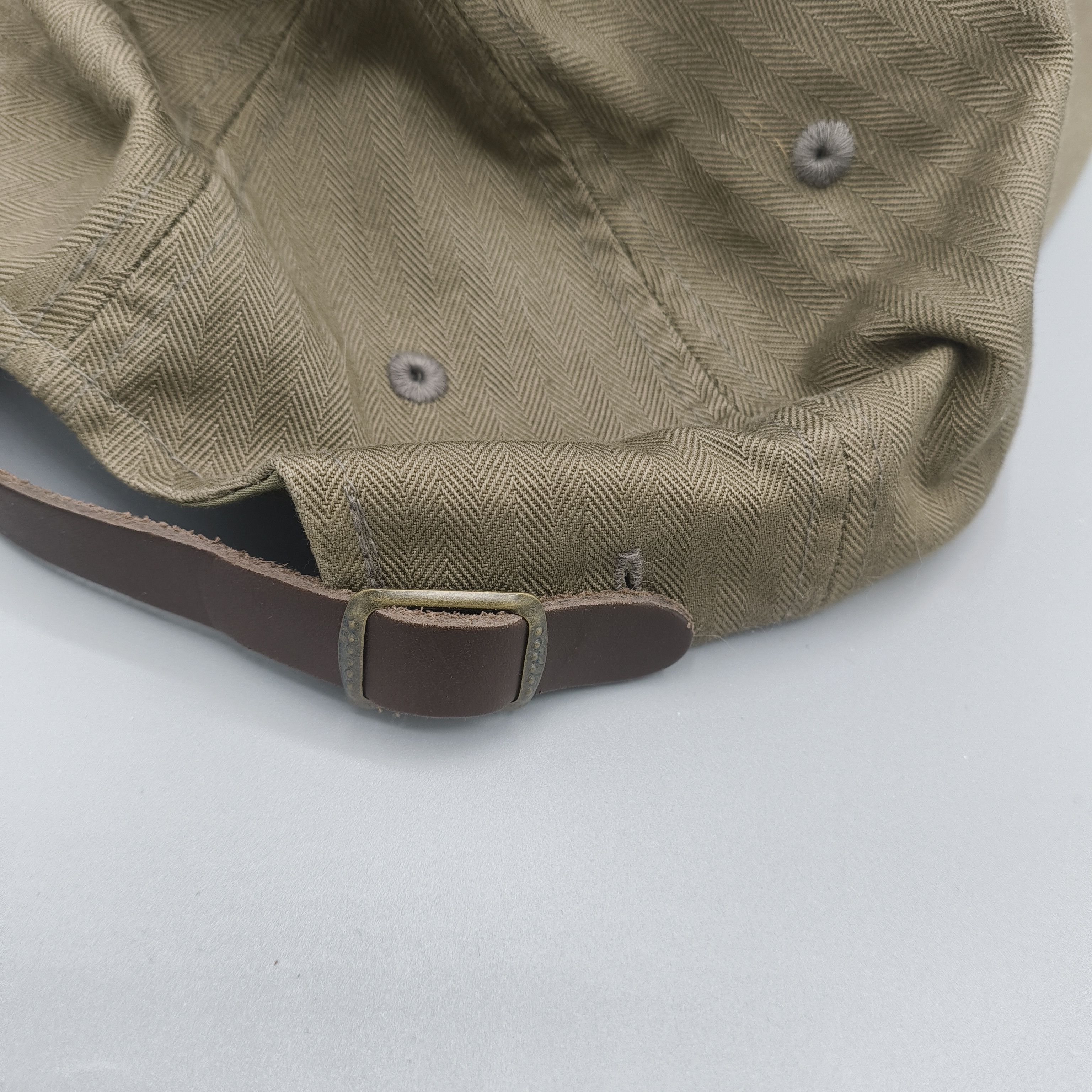 Beams Plus Beams plus herringbone cap hat strapback japan Size ONE SIZE - 7 Thumbnail