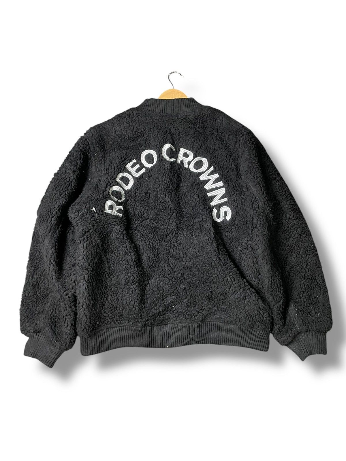 Japanese Brand Vintage Rodeo Crowns Fleece Bomber Jacket (65) Size US M / EU 48-50 / 2 - 5 Thumbnail