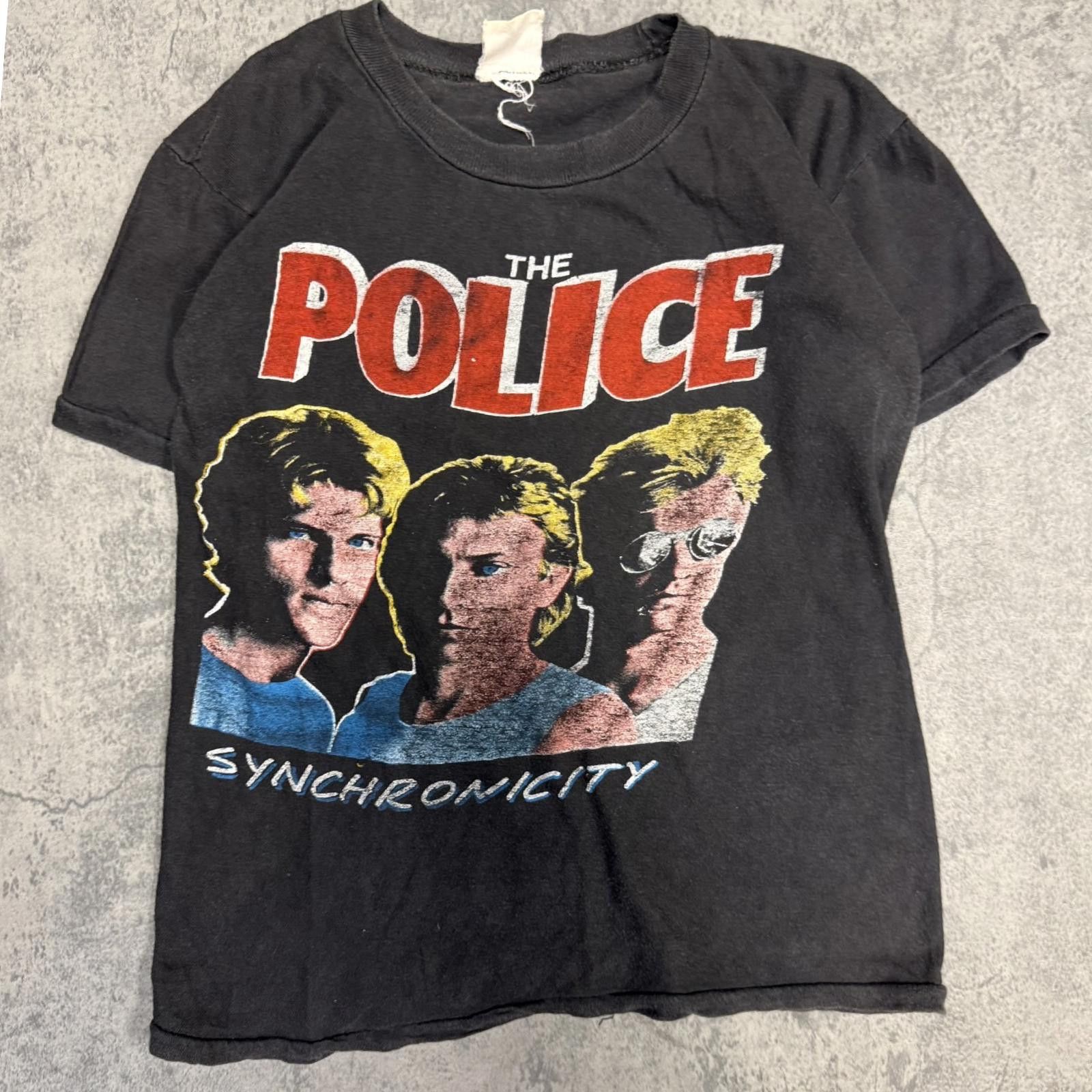 Designer The Police Synchronicity 80's Tee -- XS -- Size US XS / EU 42 / 0 - 1 Thumbnail