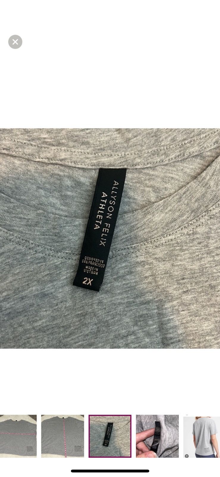 Athleta Athleta x allyson Felix 2x legend graphic T shirt Size XXL / US 16-18 / IT 52-54 - 9 Thumbnail