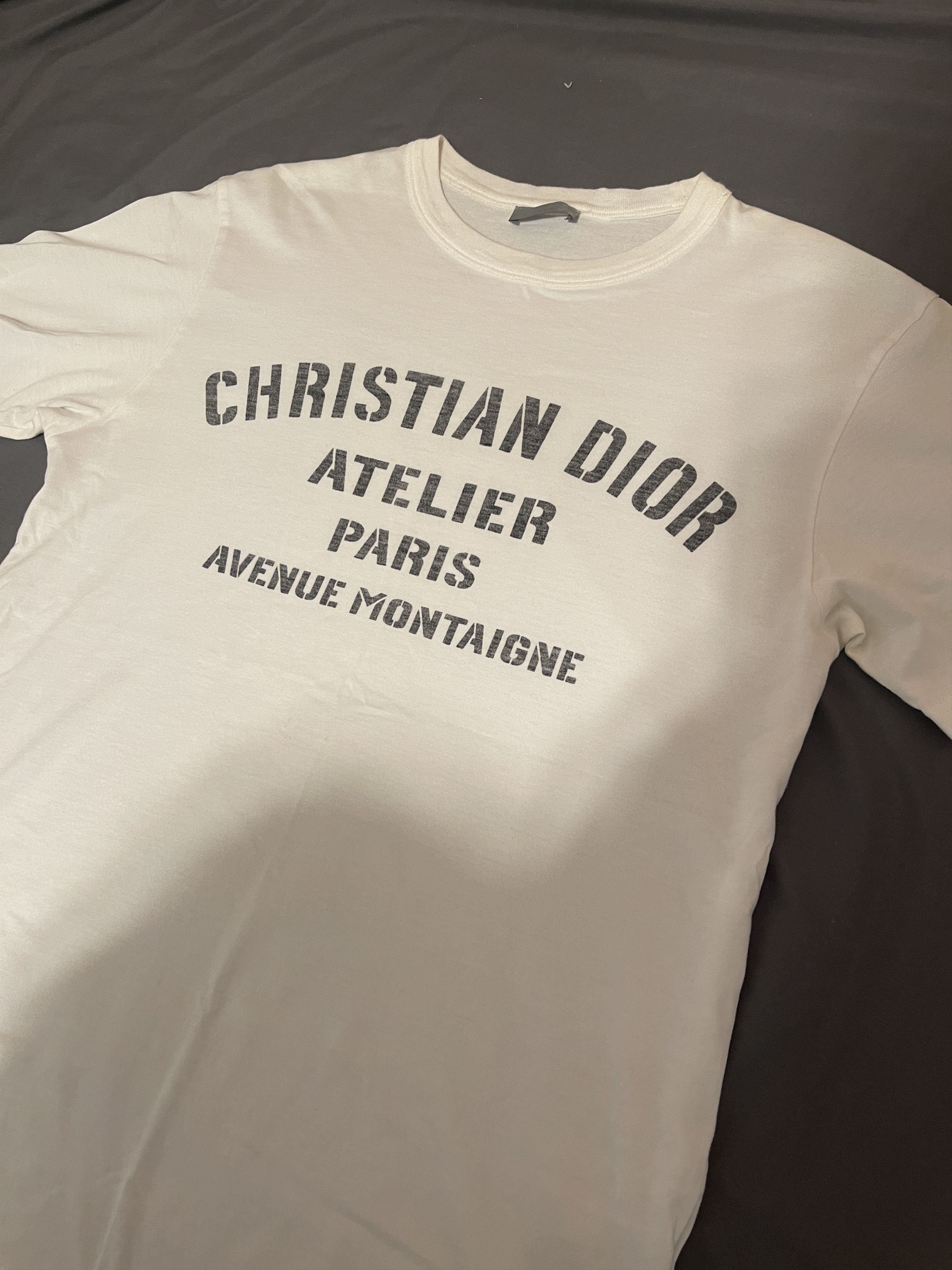 Dior Dior Classic White T-Shirt size S Size US S / EU 44-46 / 1 - 1 Thumbnail