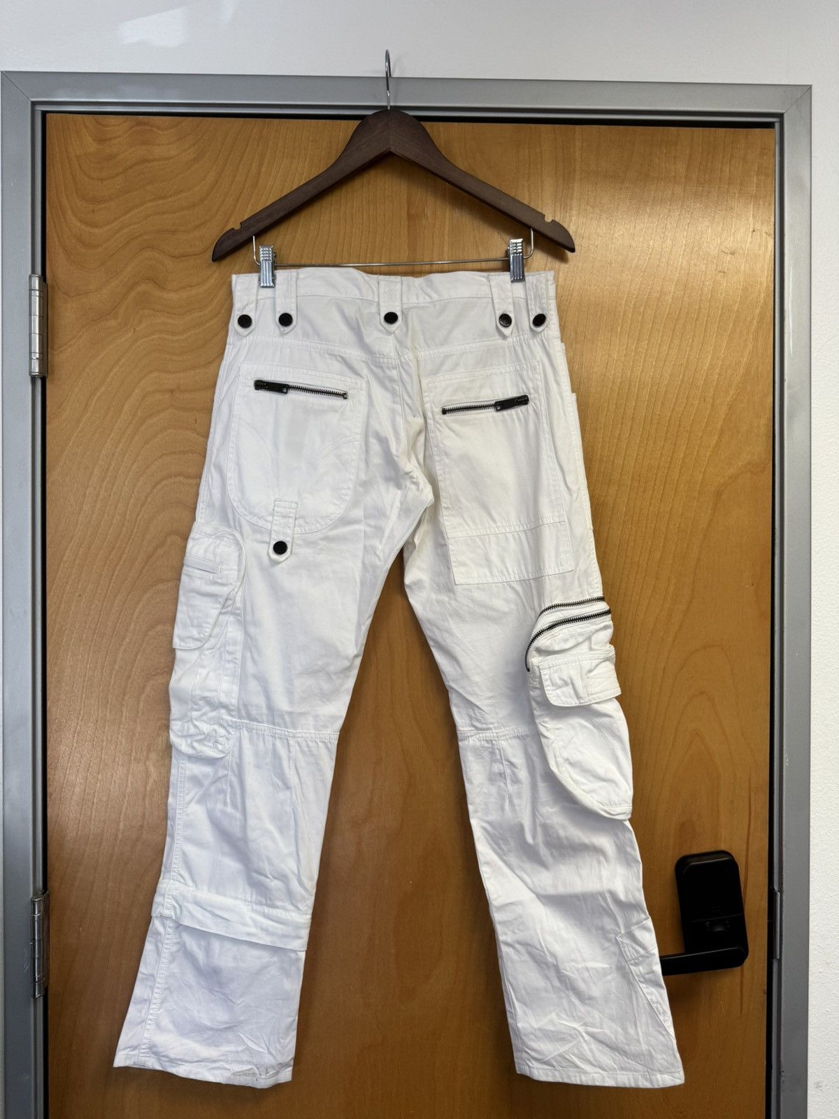 Dolce & Gabbana Dolce & Gabbana 2003 White Cargo Flight Pants Size US 32 / EU 48 - 2 Thumbnail
