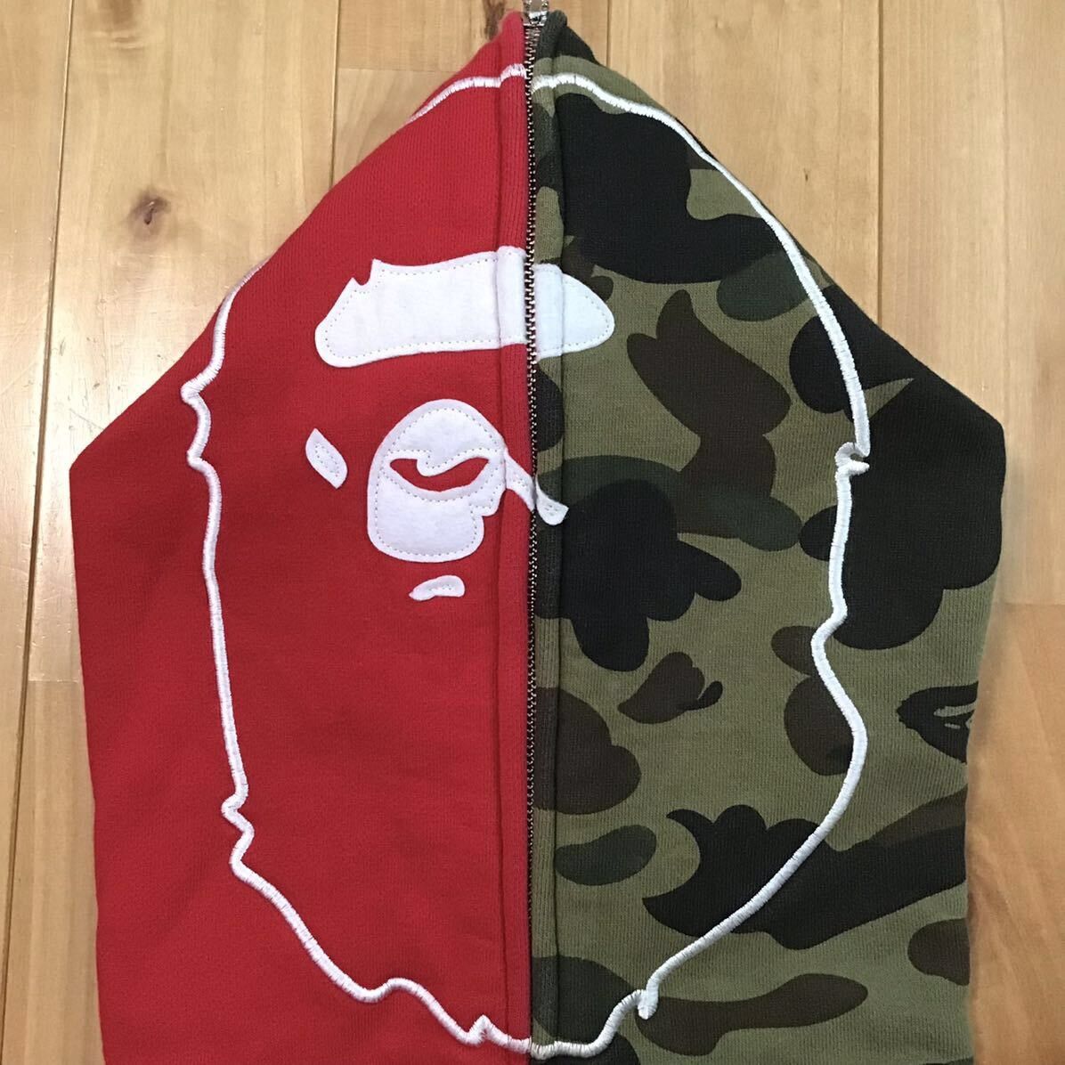 BAPE camo Ape head full zip hoodie a bathing ape