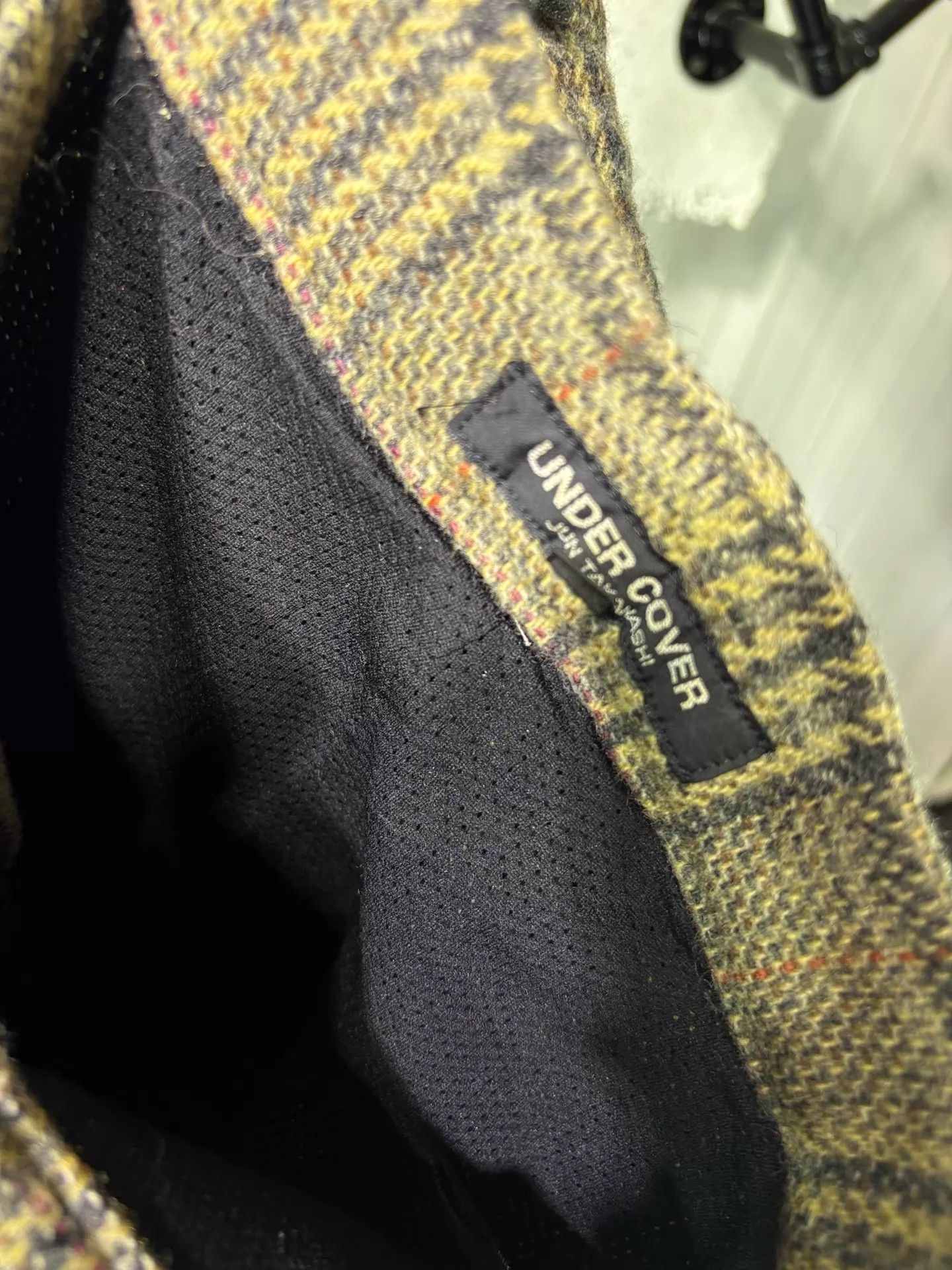 Undercover Undercover 1996AW Wire Wool Check Lined Pants Size US 32 / EU 48 - 5 Thumbnail
