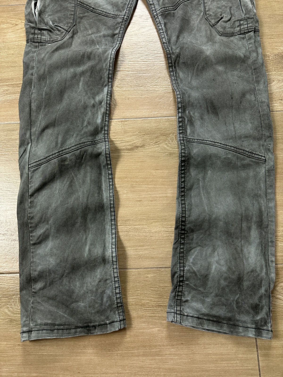 Japanese Brand × Vintage Vintage Tough Jeansmith Cargo Jeans Size US 32 / EU 48 - 3 Thumbnail