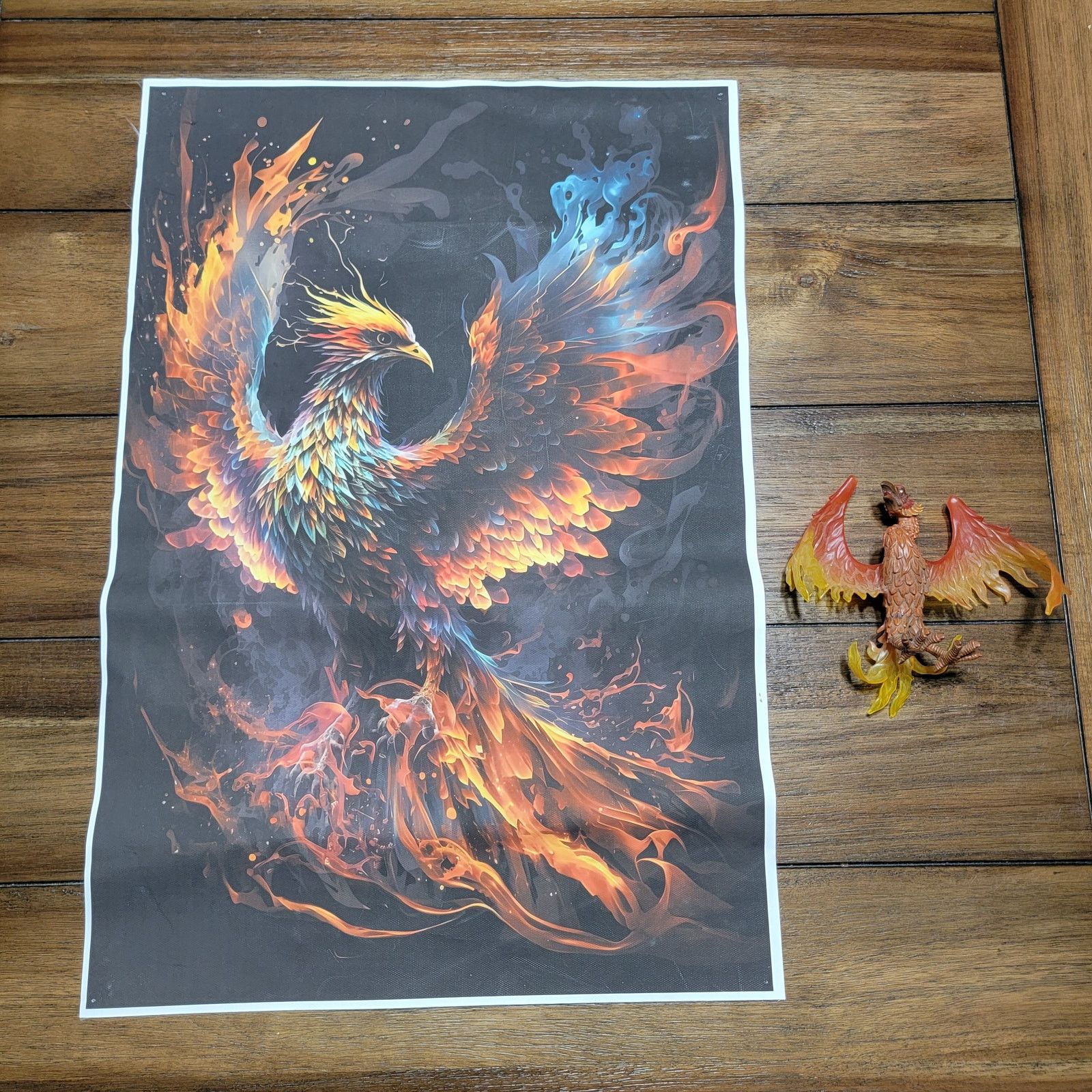 Other Set of 2 Phoenix Collection: Poster on Canvas & Figure Size ONE SIZE - 1 Thumbnail
