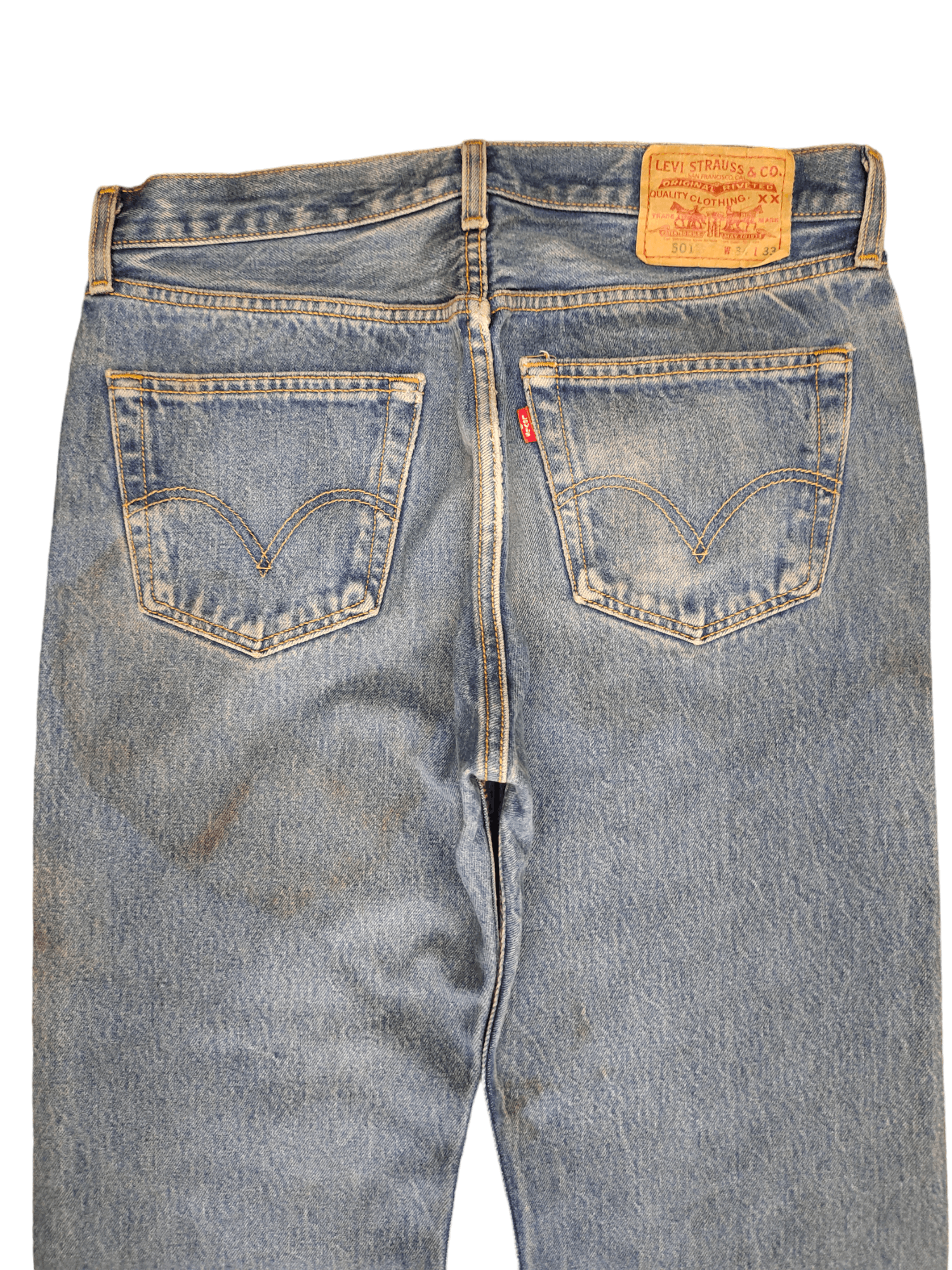 Levi's Vintage Levi's Lot 501 Sand Wash Denim Jeans Size US 33 - 9 Thumbnail