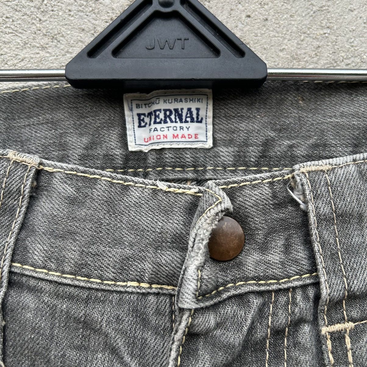 Japanese Brand Fatigu Eternal Bitcu Kurashiki Graywash Japan Size US 29 - 11 Thumbnail