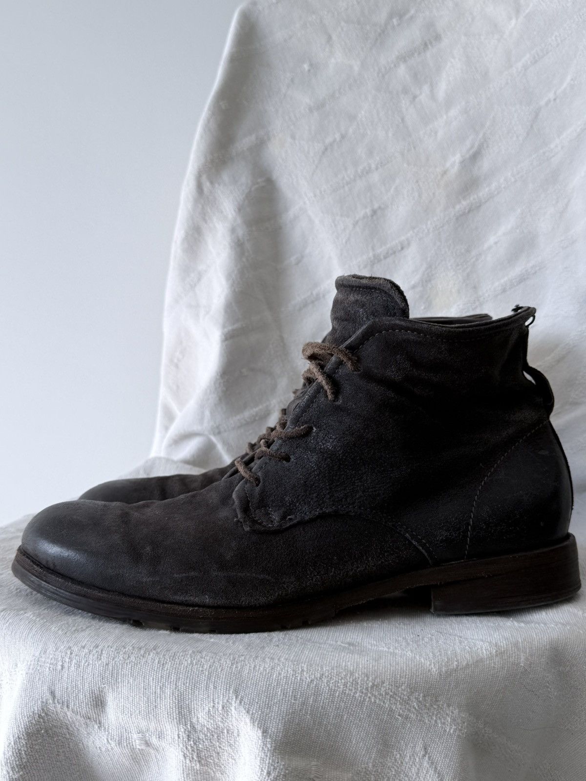 A.S.98 Avant Garde A.S. 98 Guidi Style Distressed Leather Boots Size US 11 / EU 44 - 2 Thumbnail