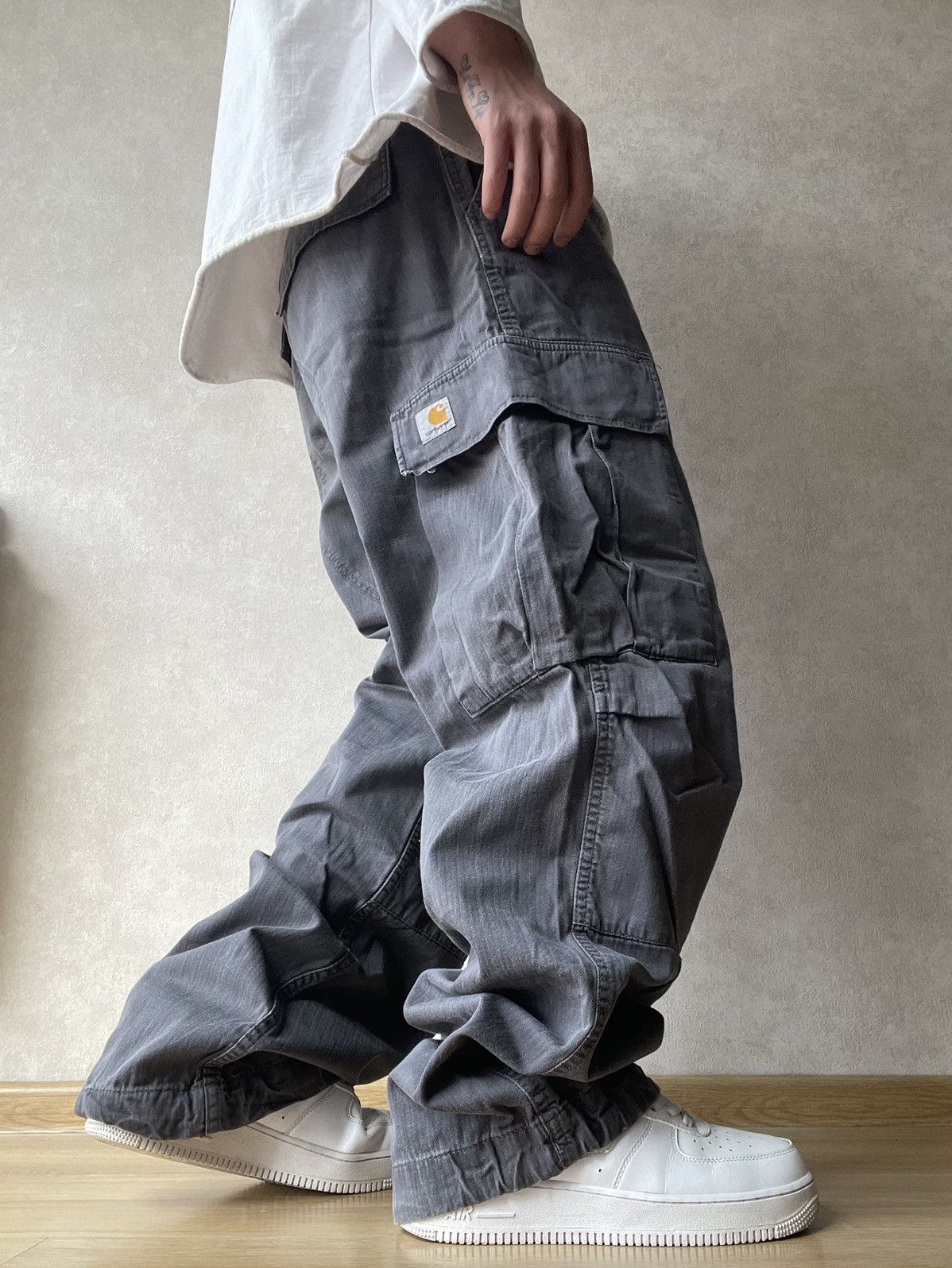 Carhartt Cargo Double Knee Baggy Pants Travis Style