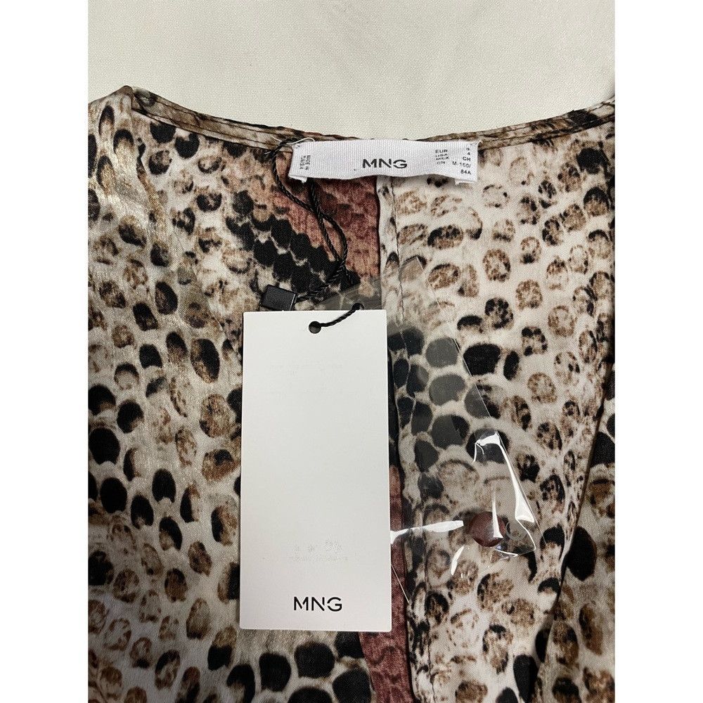 Mango NWT New $99 Mango MNG Snake Print Gown Midi Dress Size S Size S / US 4 / IT 40 - 9 Thumbnail