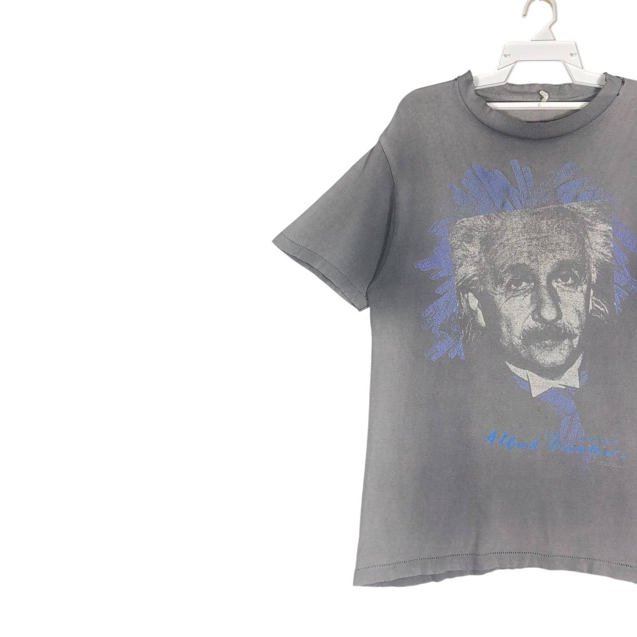 Arts & Science Vintage 90's Albert Einstein Graphic Distressed Art T-Shirt Size US L / EU 52-54 / 3 - 3 Thumbnail