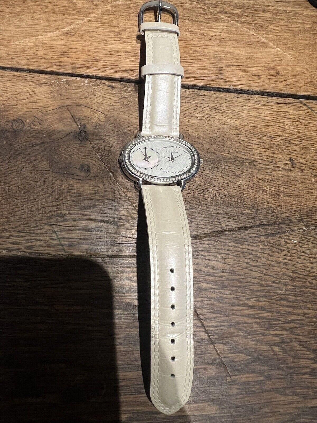 Designer Vernier Women's Dual Analog Watch Mother Of Pearl Dial Size ONE SIZE - 4 Thumbnail