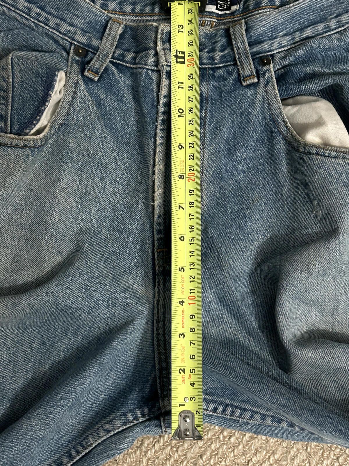 Gap Vintage 90s Gap Denim Baggy Mens Jeans 32x30 Light Wash Size US 32 / EU 48 - 4 Thumbnail
