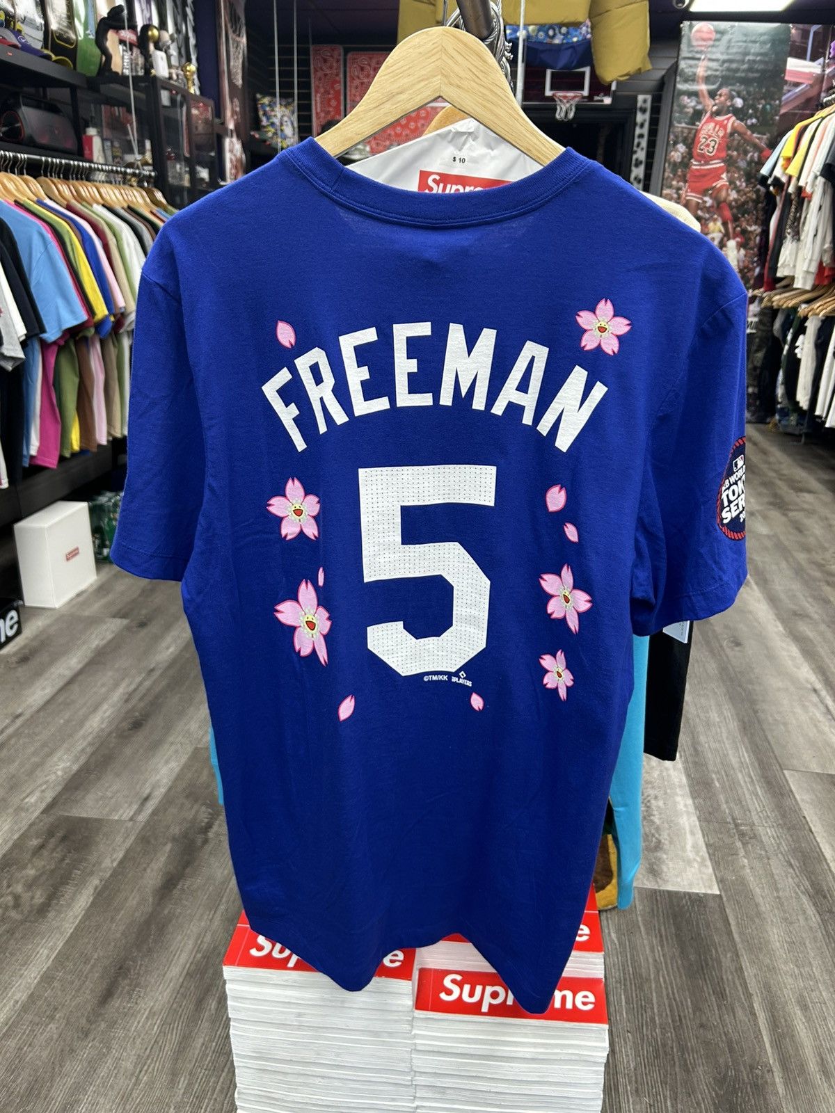 MLB × Nike × Takashi Murakami Nike x Takashi Murakami x MLB Tokyo Series “Freeman” Size US M / EU 48-50 / 2 - 2 Thumbnail