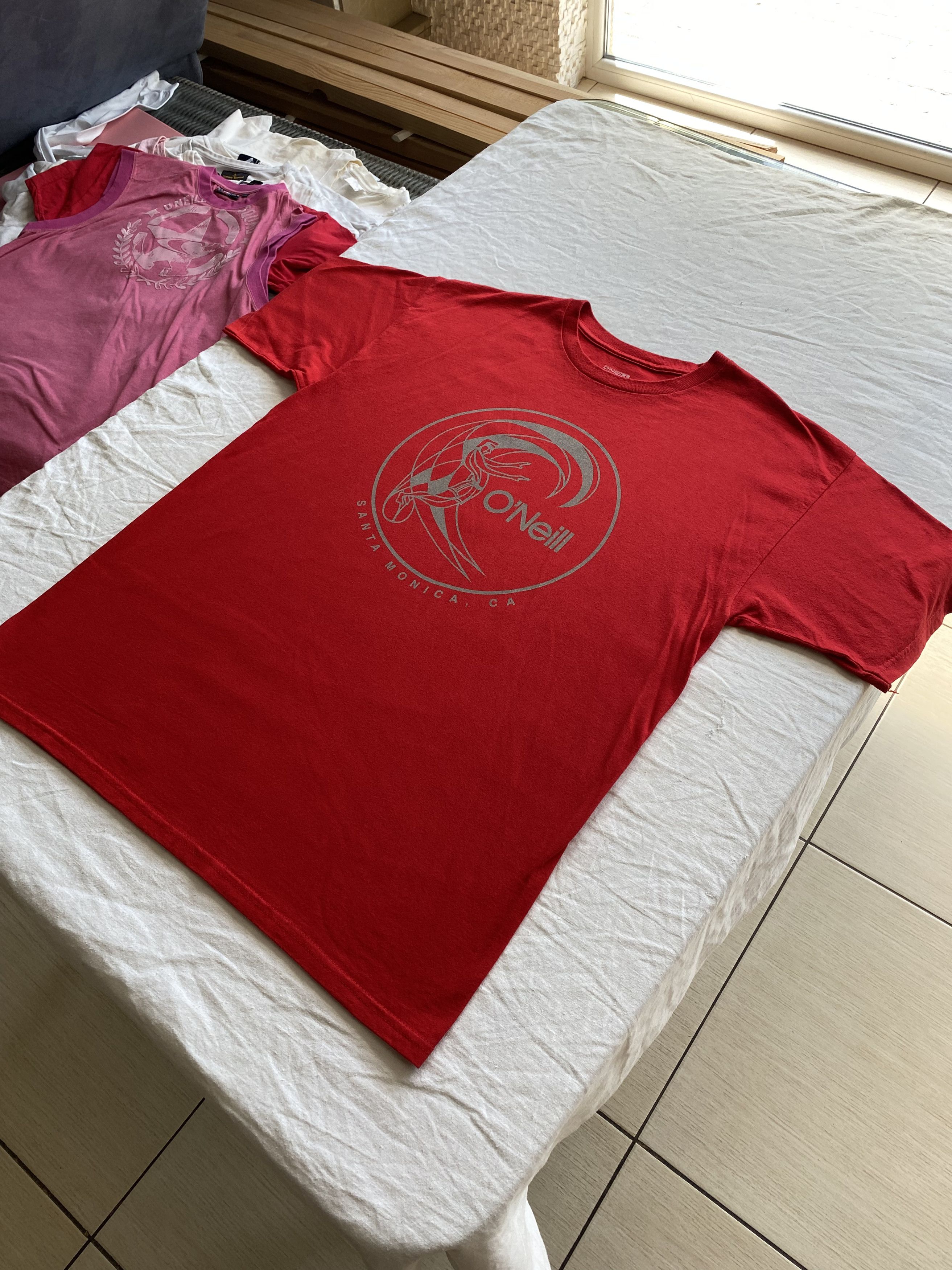 O'Neill O'neill Vintage Santa Monica CA Red Tee Size US L / EU 52-54 / 3 - 13 Thumbnail
