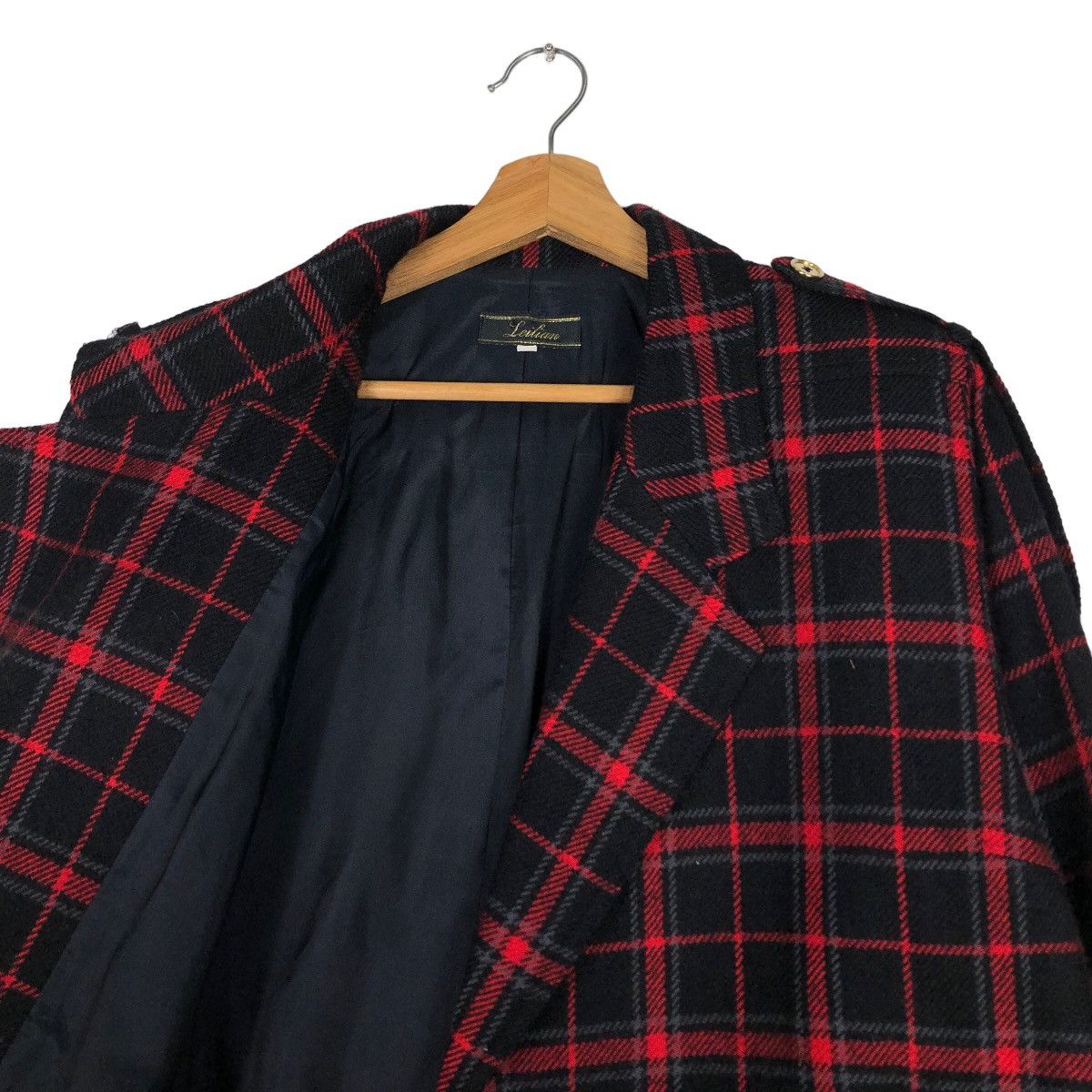 Japanese Brand 🔥Vtg Lelian Bomber Jacket Tartan Design Punk Design Japan Size US M / EU 48-50 / 2 - 10 Thumbnail