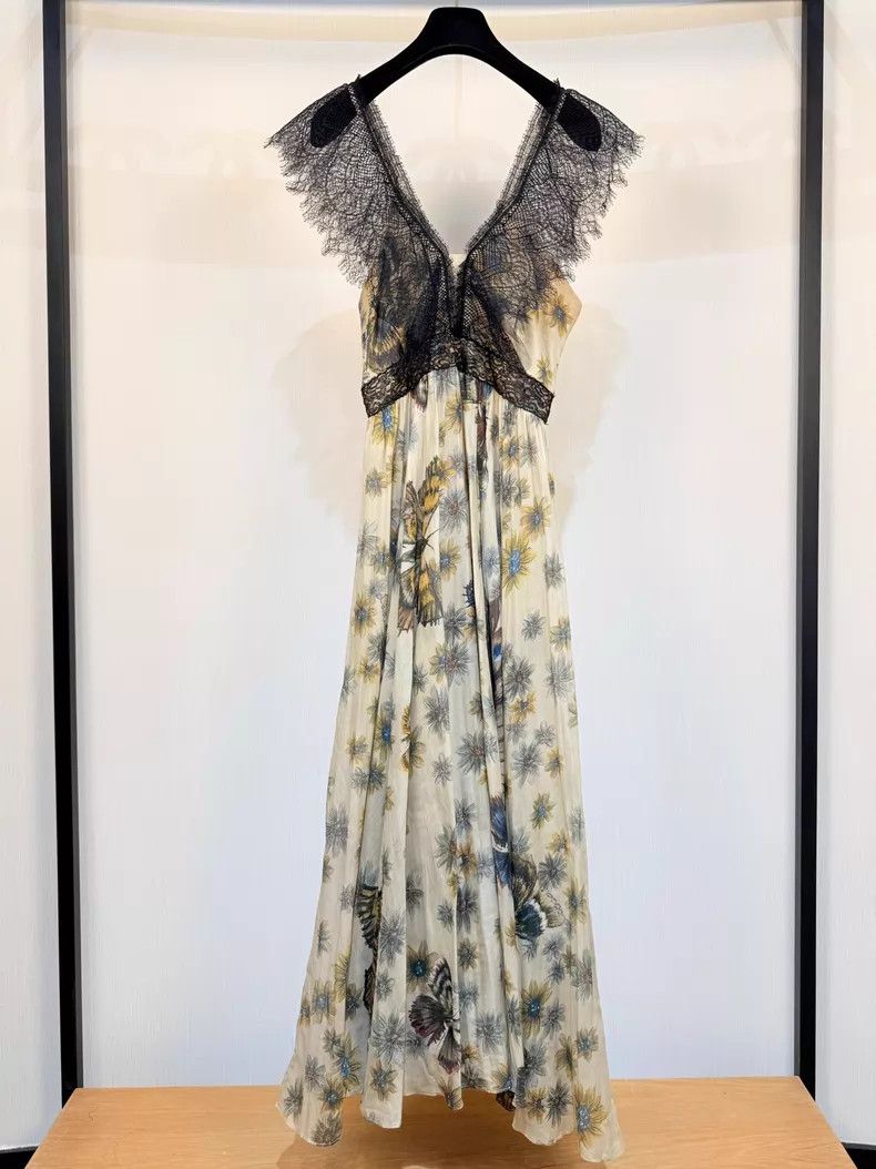Valentino Valentino Lace collar dress Size S / US 4 / IT 40 - 2 Thumbnail