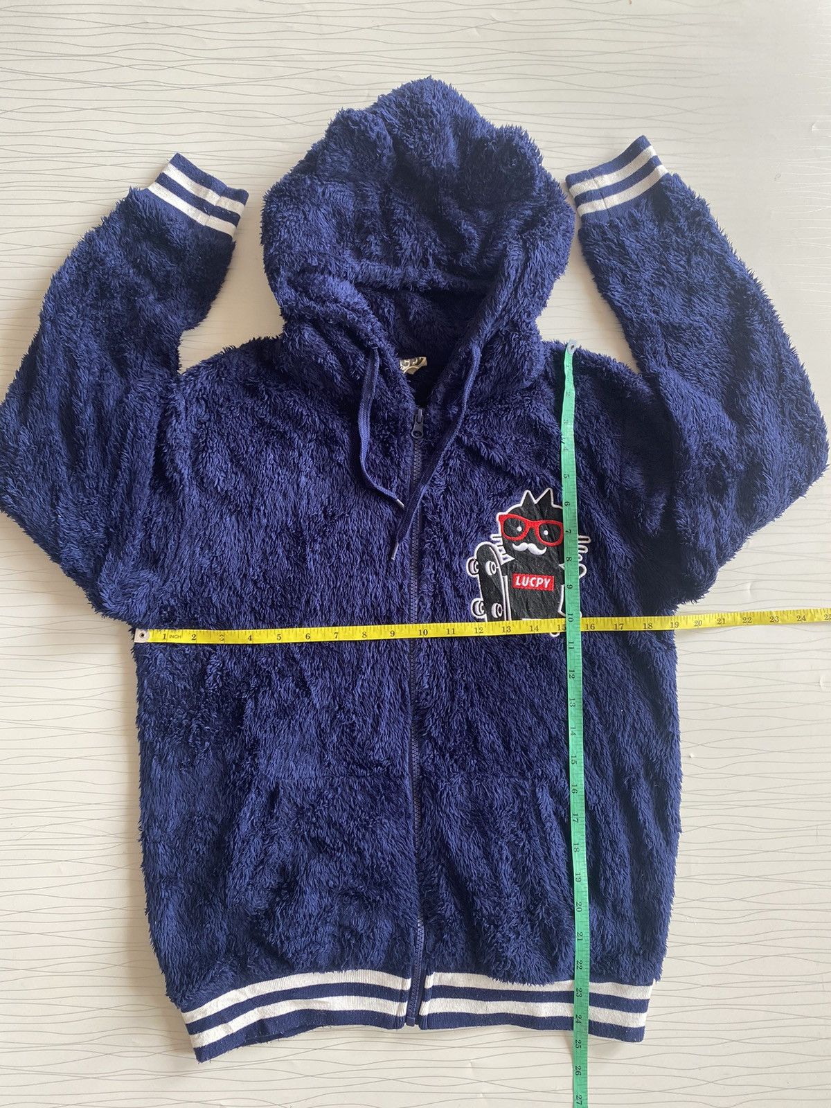 If Six Was Nine × Japanese Brand Japanese Lucpy Disigner Fleece Hooded Size US M / EU 48-50 / 2 - 16 Thumbnail