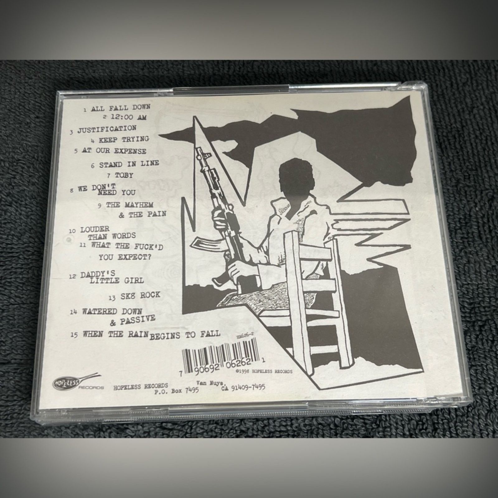 Other Against All Authority All Fall Down (CD) Punk/Ska Punk 1998 Size ONE SIZE - 3 Thumbnail