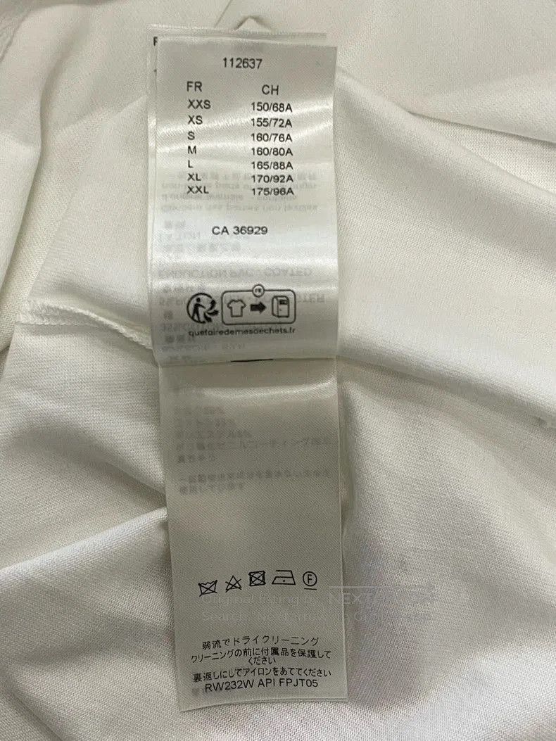 Louis Vuitton Louis Vuitton White Monogram Zip Short Sleeve T. Size US M / EU 48-50 / 2 - 7 Thumbnail