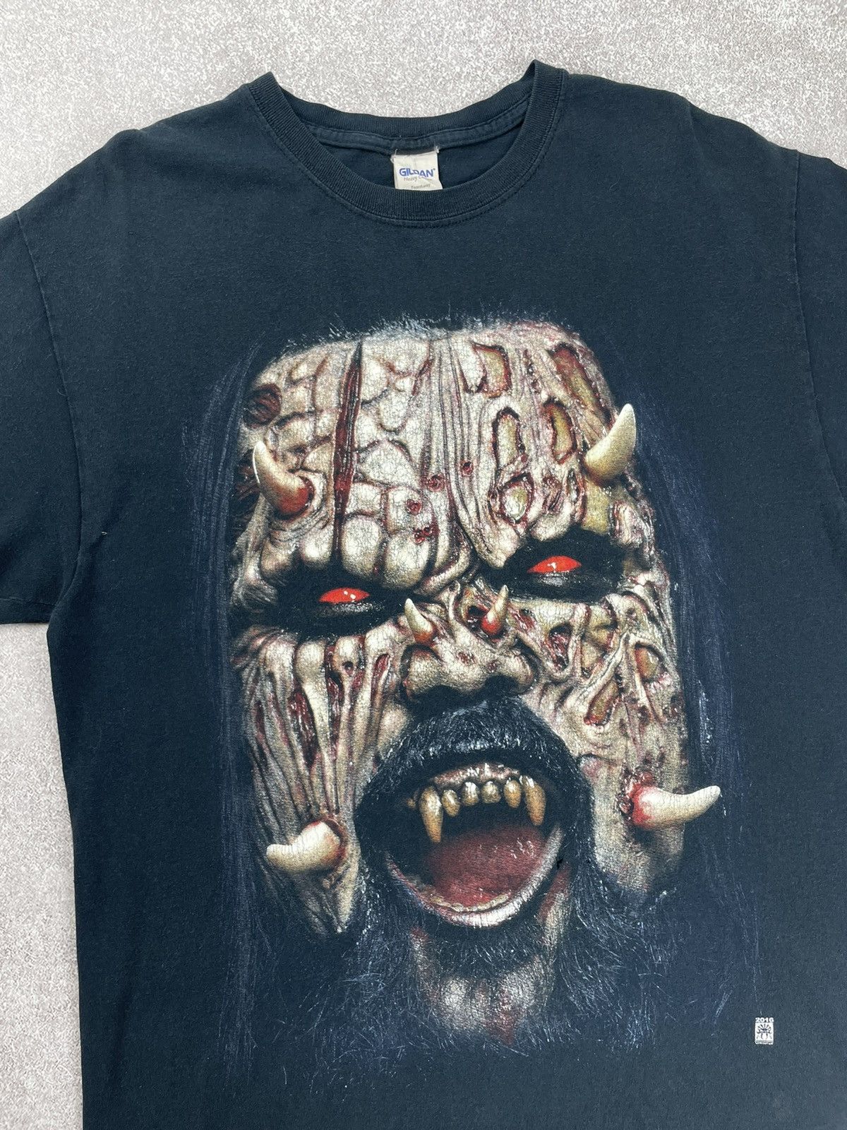 Band Tees × Vintage Vintage Lordi Monstereophonic Rock Band Tee T shirt Size US L / EU 52-54 / 3 - 2 Thumbnail
