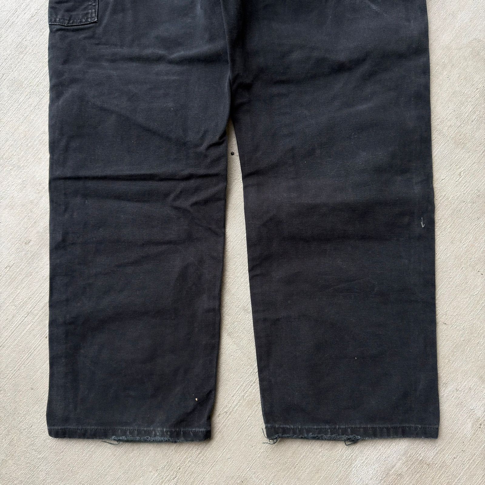 Carhartt × Vintage Carhartt black double knee work wear carpenter pants Size US 33 - 6 Thumbnail