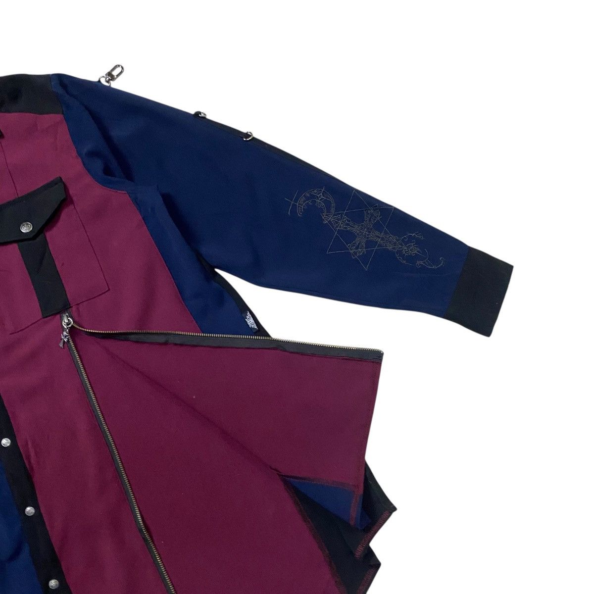 If Six Was Nine Ozz conte Open and Shut Big Shirt inpired Chrome Hearts Size US L / EU 52-54 / 3 - 16 Thumbnail