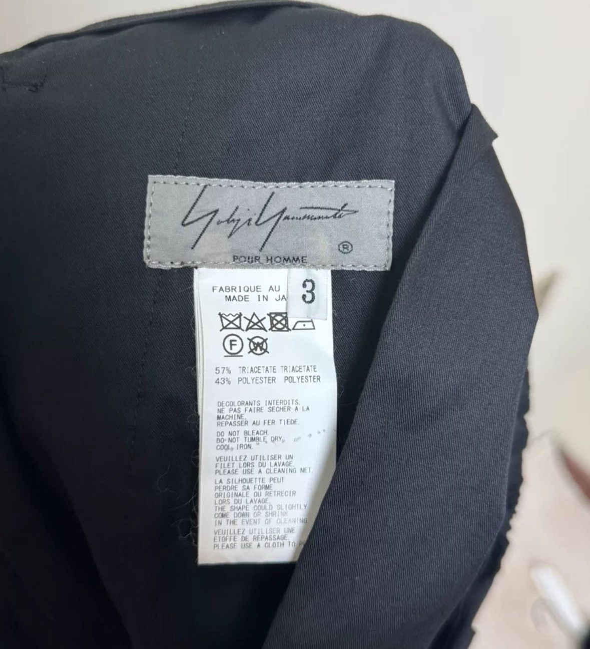 Yohji Yamamoto Yohji Yamamoto 20SS triacetate skirt 2412-Nextarrow Size US 32 / EU 48 - 4 Thumbnail