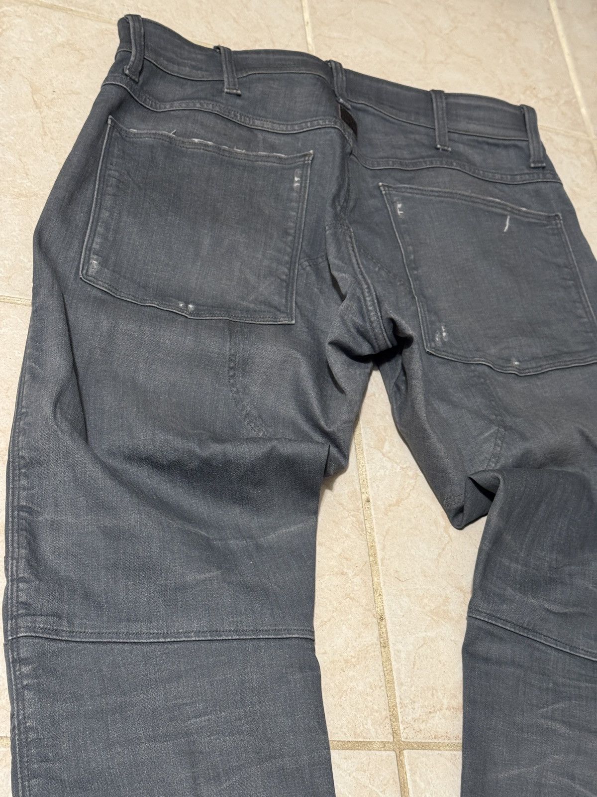 G-Star G-Star Grey 5620 3D Zip Knee Denim Size US 32 / EU 48 - 5 Thumbnail